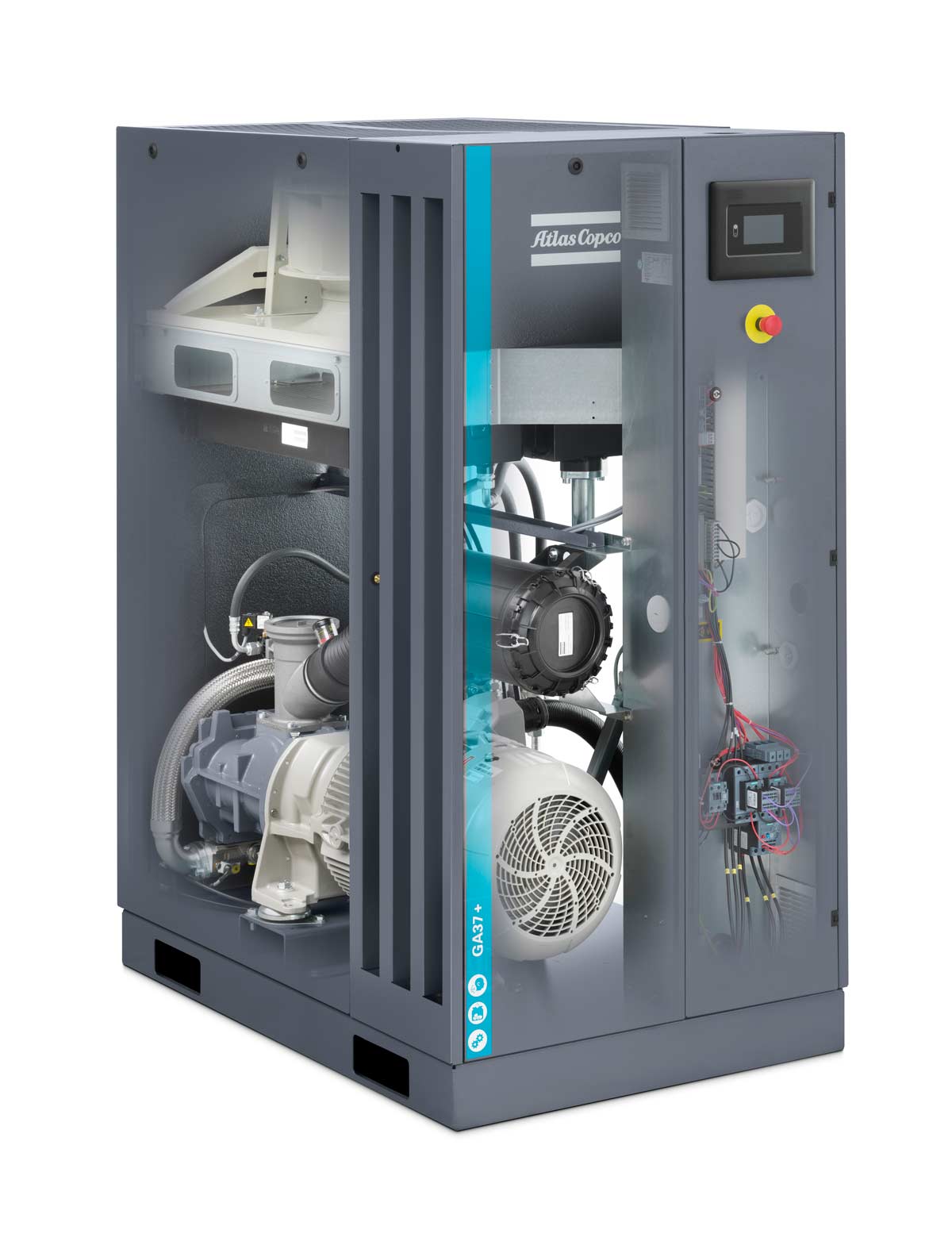 GA30+-45 Series Rotary Screw Air Compressor By Atlas Copco