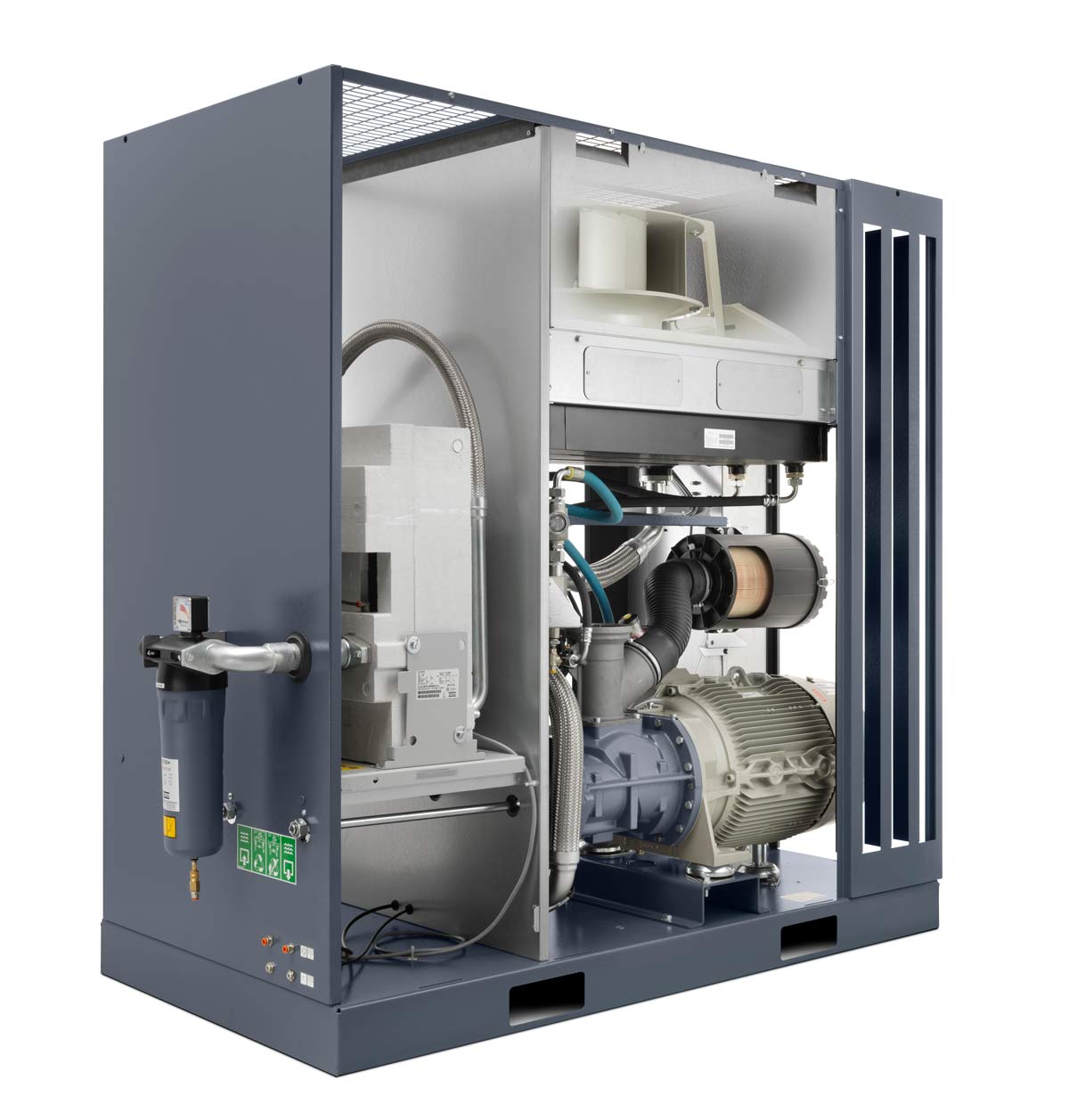 GA30+-45 Series Rotary Screw Air Compressor By Atlas Copco