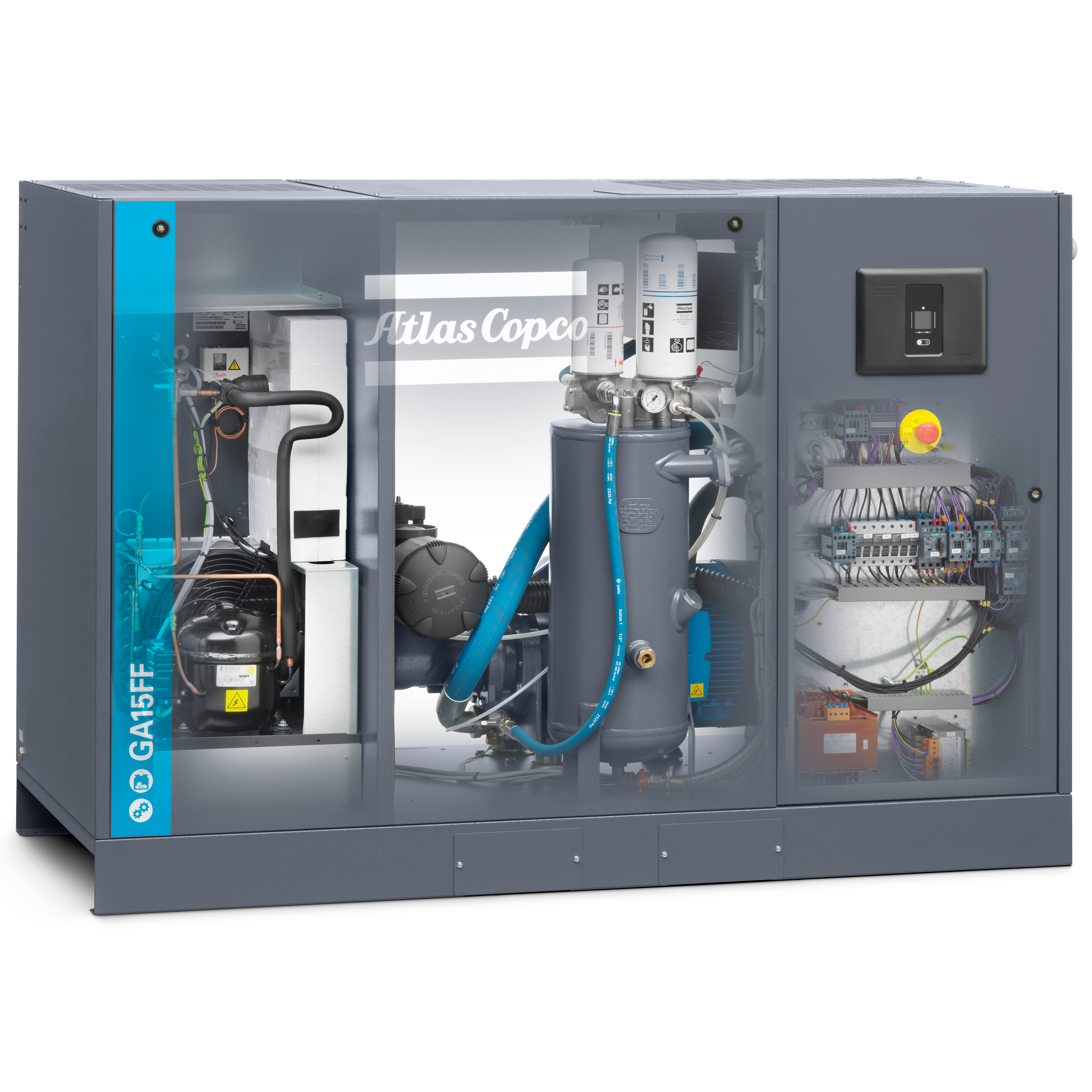 Atlas Copco GA15-30 Rotary Screw Air Compressor Series
