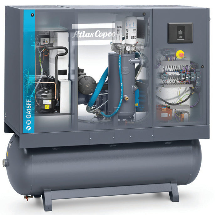 Atlas Copco GA15-30 Rotary Screw Air Compressor Series