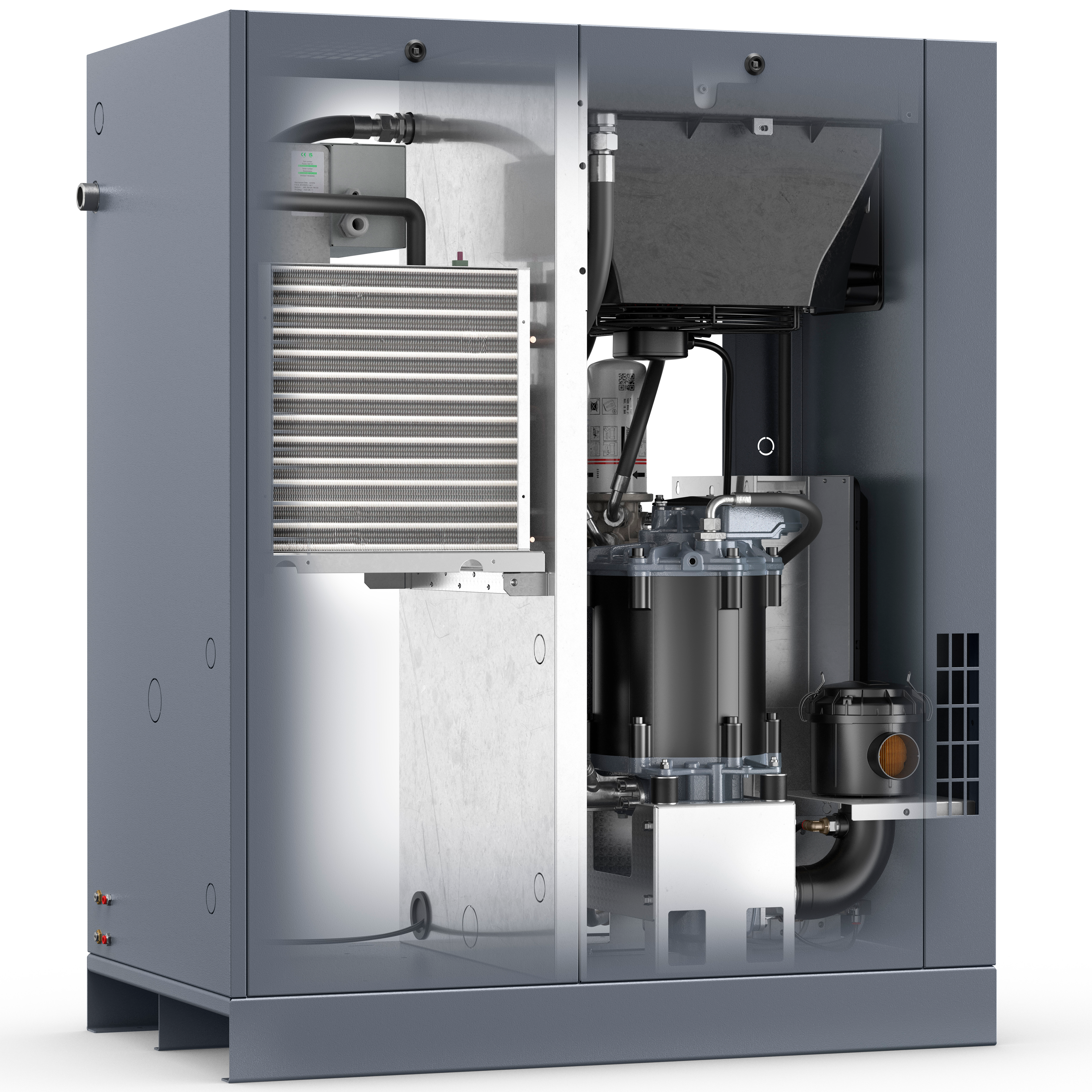 Atlas Copco GA5-18VSDS Variable Speed Rotary Screw Air Compressor Series