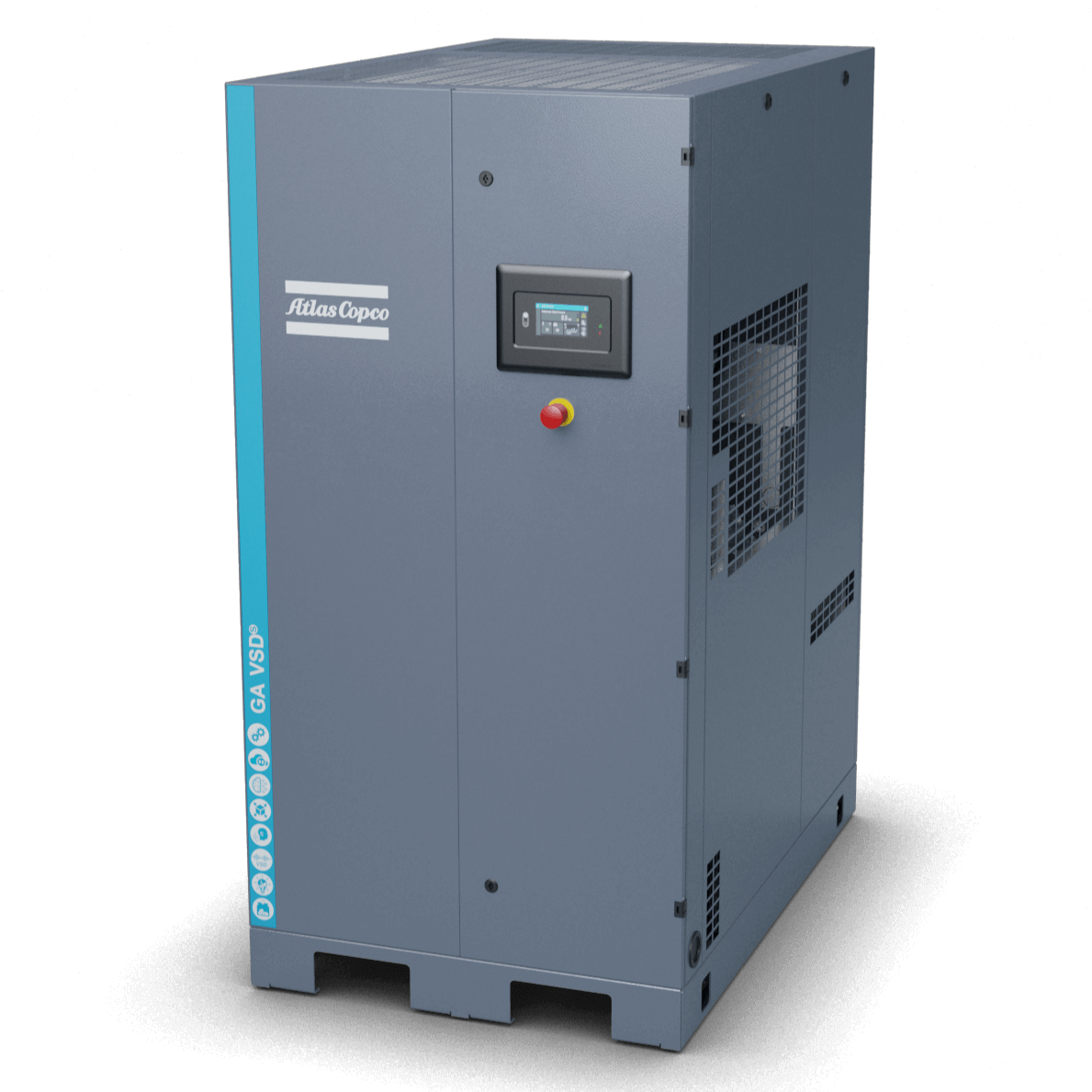 Atlas Copco GA22-37 VSDS Variable Speed Rotary Screw Air Compressor