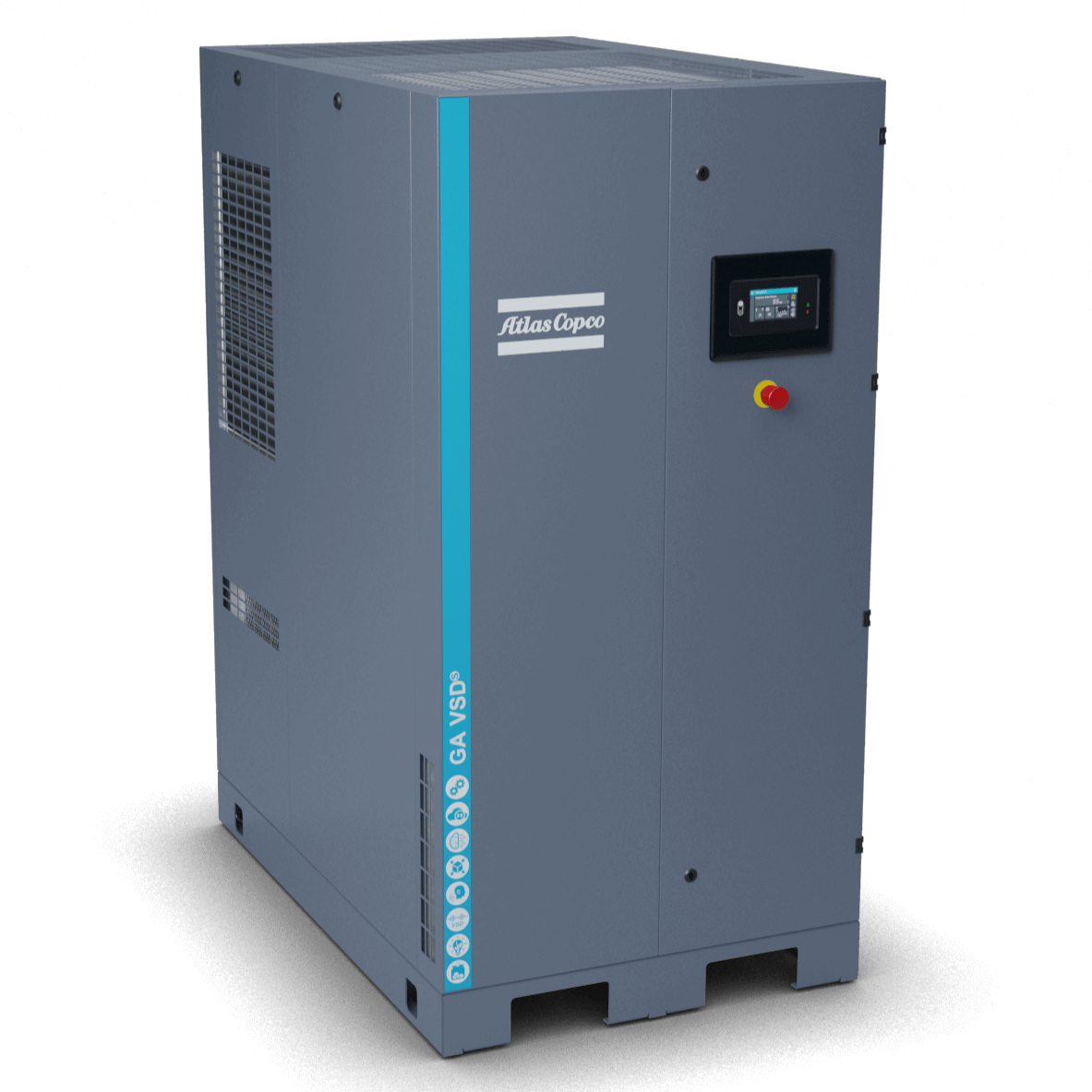 Atlas Copco GA22-37 VSDS Variable Speed Rotary Screw Air Compressor