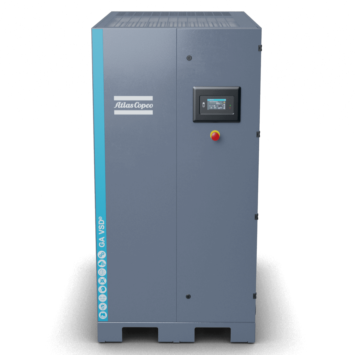 Atlas Copco GA22-37 VSDS Variable Speed Rotary Screw Air Compressor