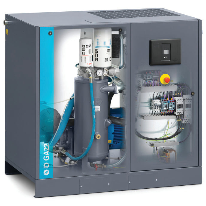 Atlas Copco GA15-30 Rotary Screw Air Compressor Series