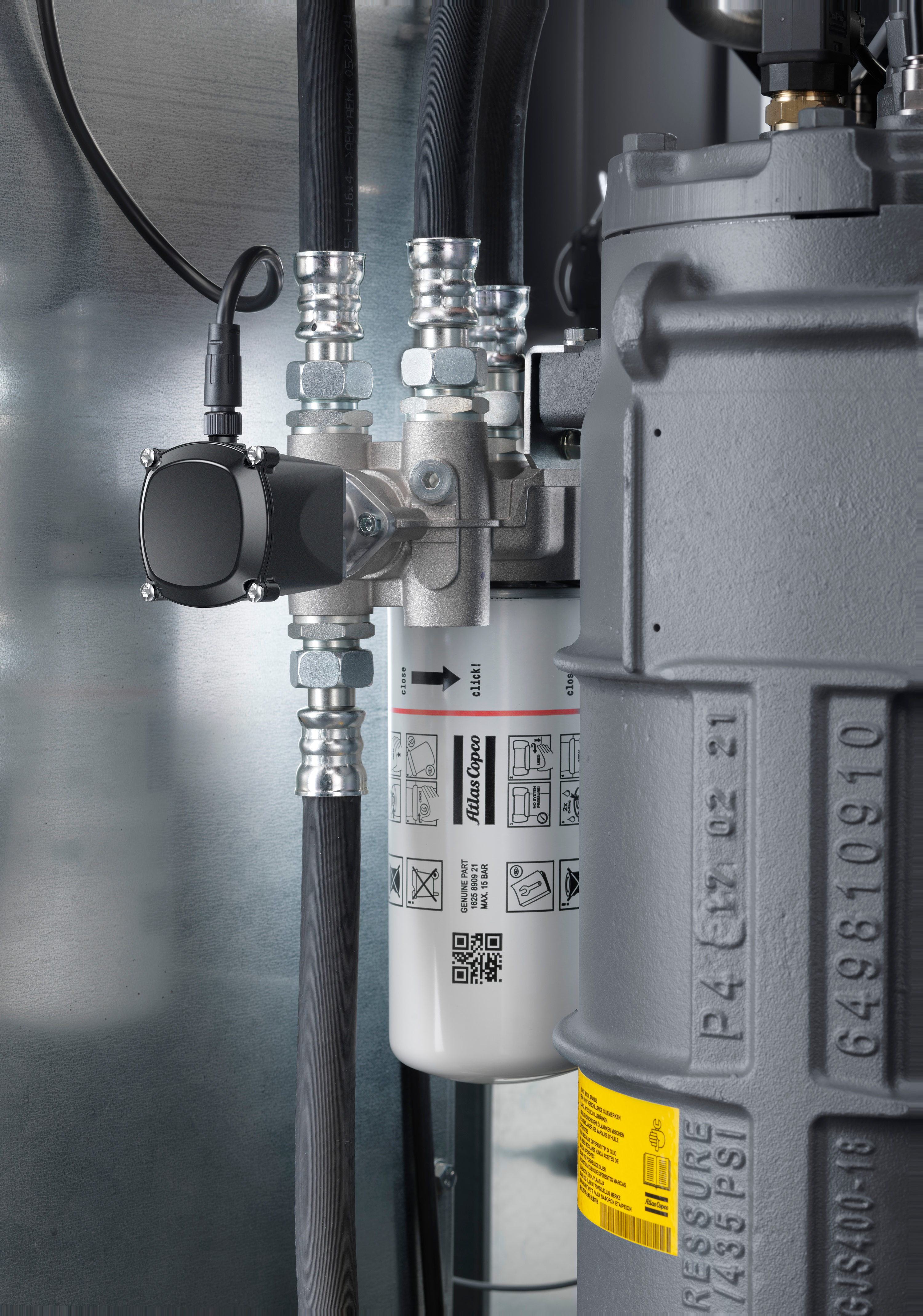 Atlas Copco GA22-37 VSDS Variable Speed Rotary Screw Air Compressor