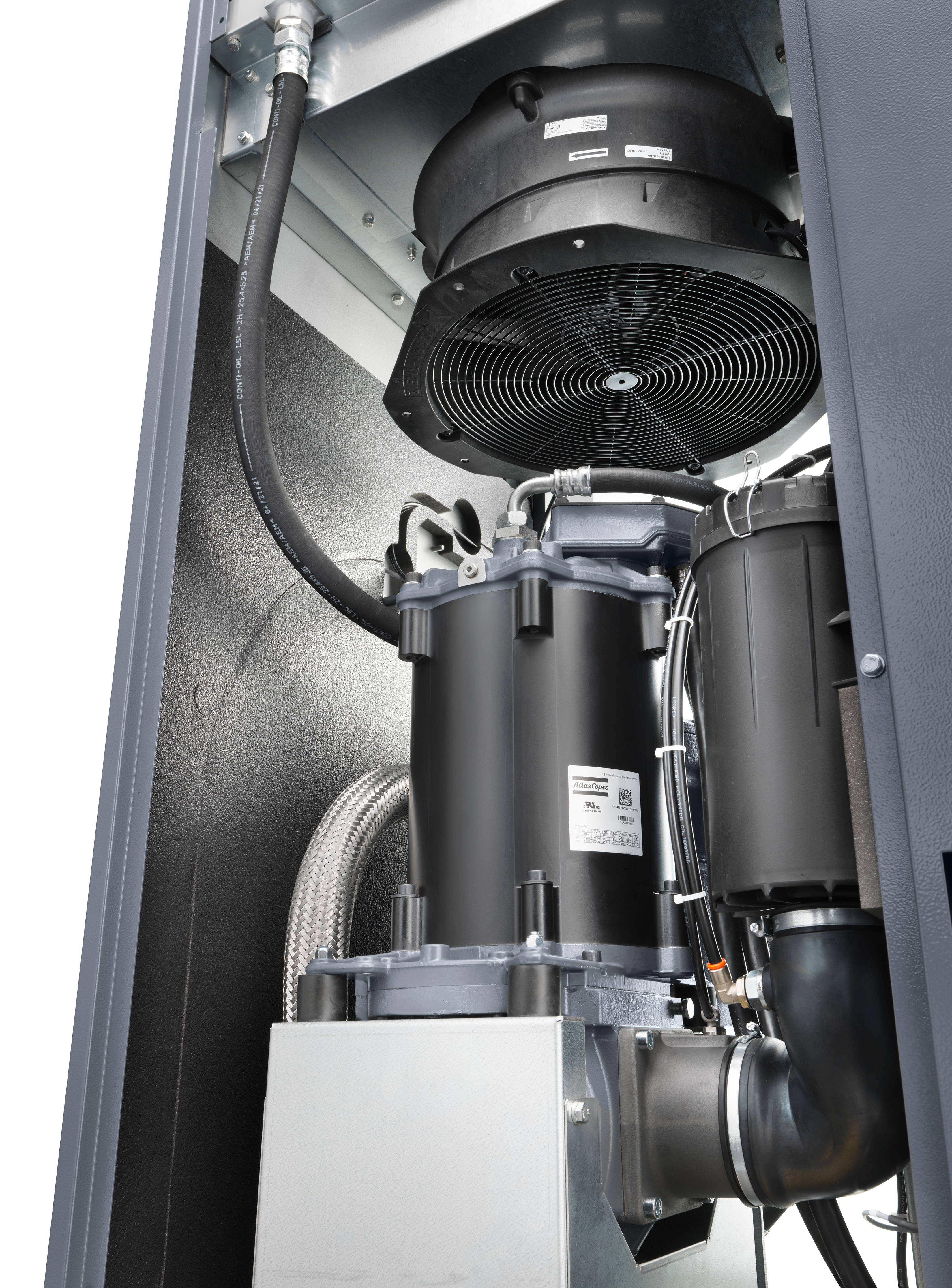 Atlas Copco GA22-37 VSDS Variable Speed Rotary Screw Air Compressor