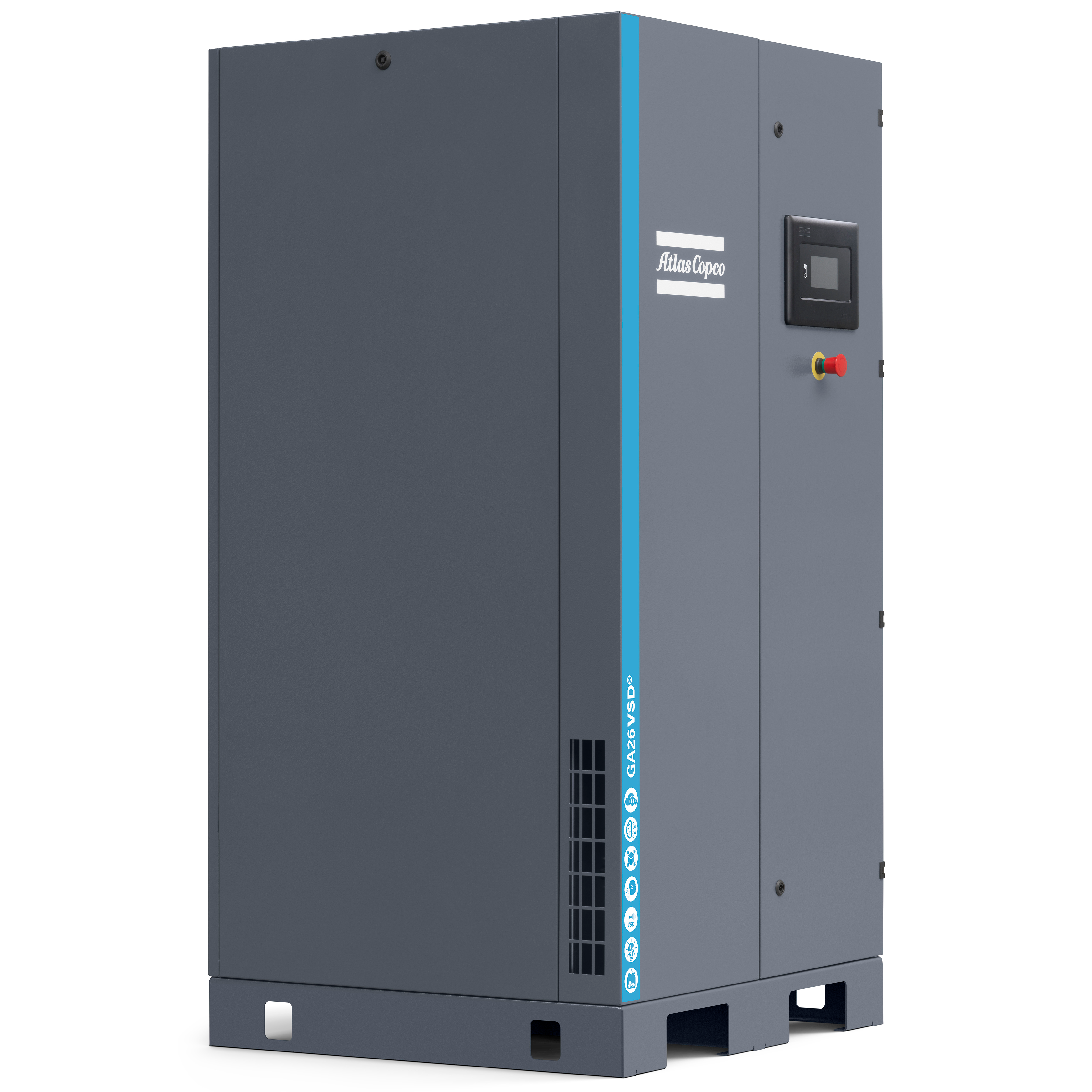 Atlas Copco GA22-37 VSDS Variable Speed Rotary Screw Air Compressor