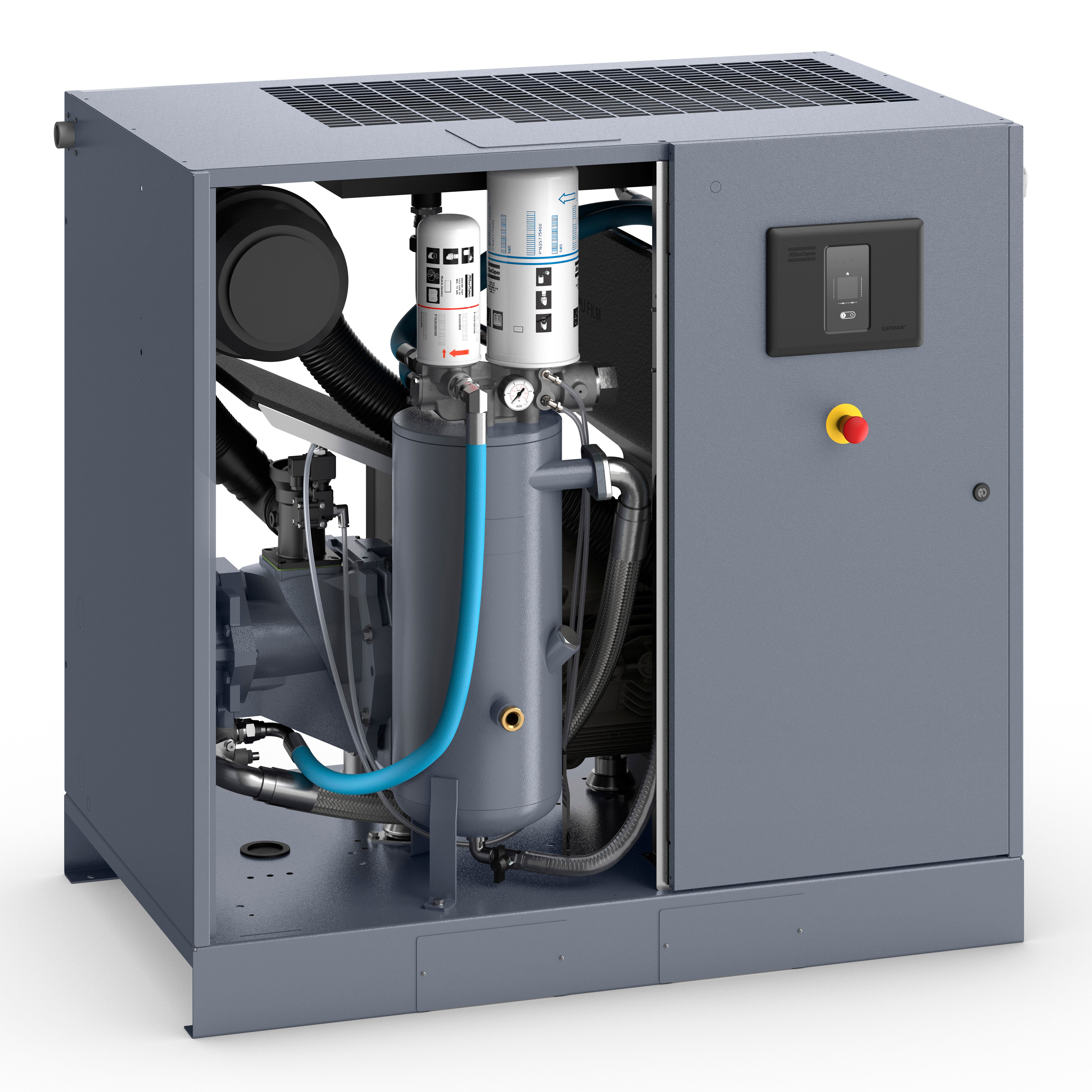 Atlas Copco GA22-37VSD Variable Speed Rotary Screw Air Compressor