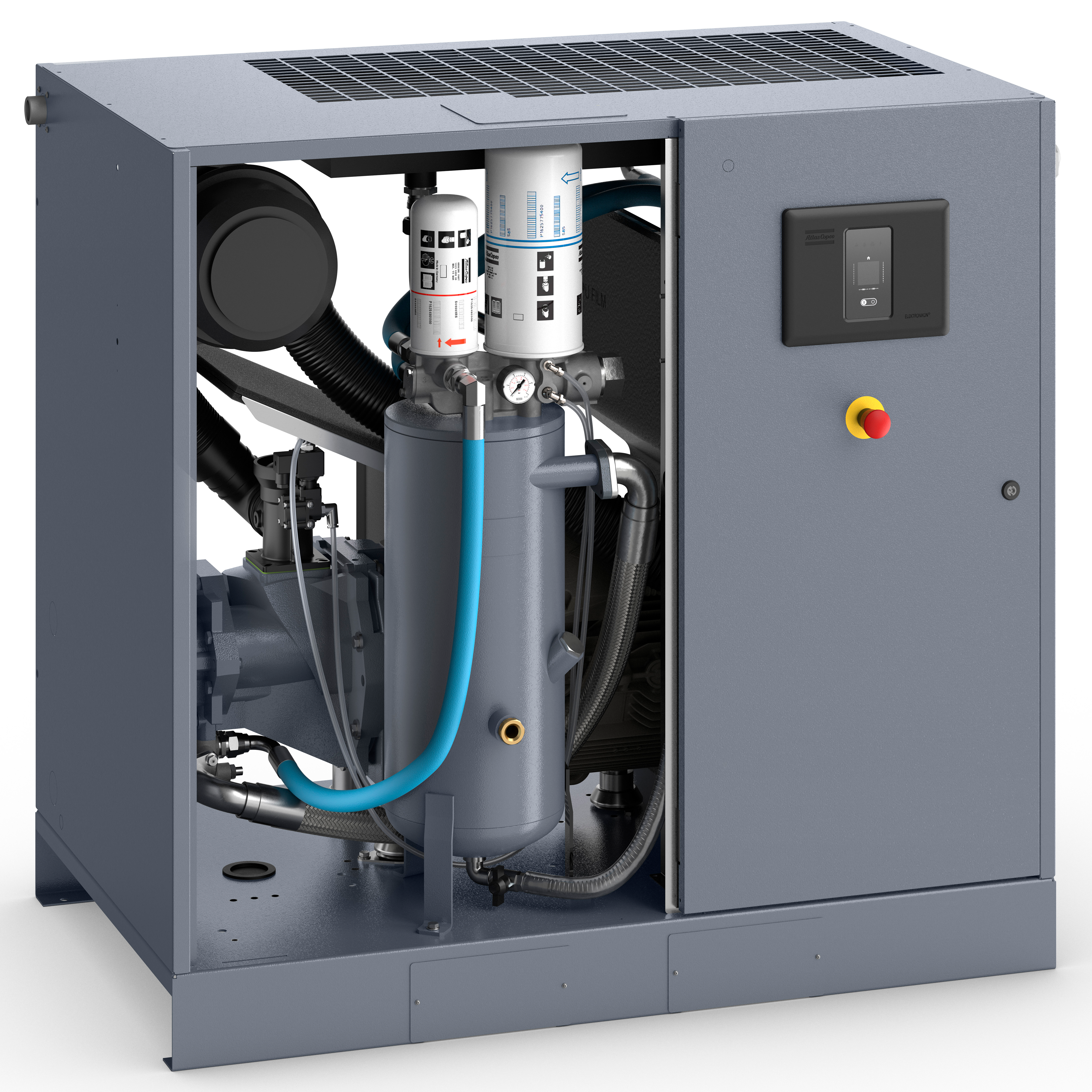 Atlas Copco GA15-30 Rotary Screw Air Compressor Series