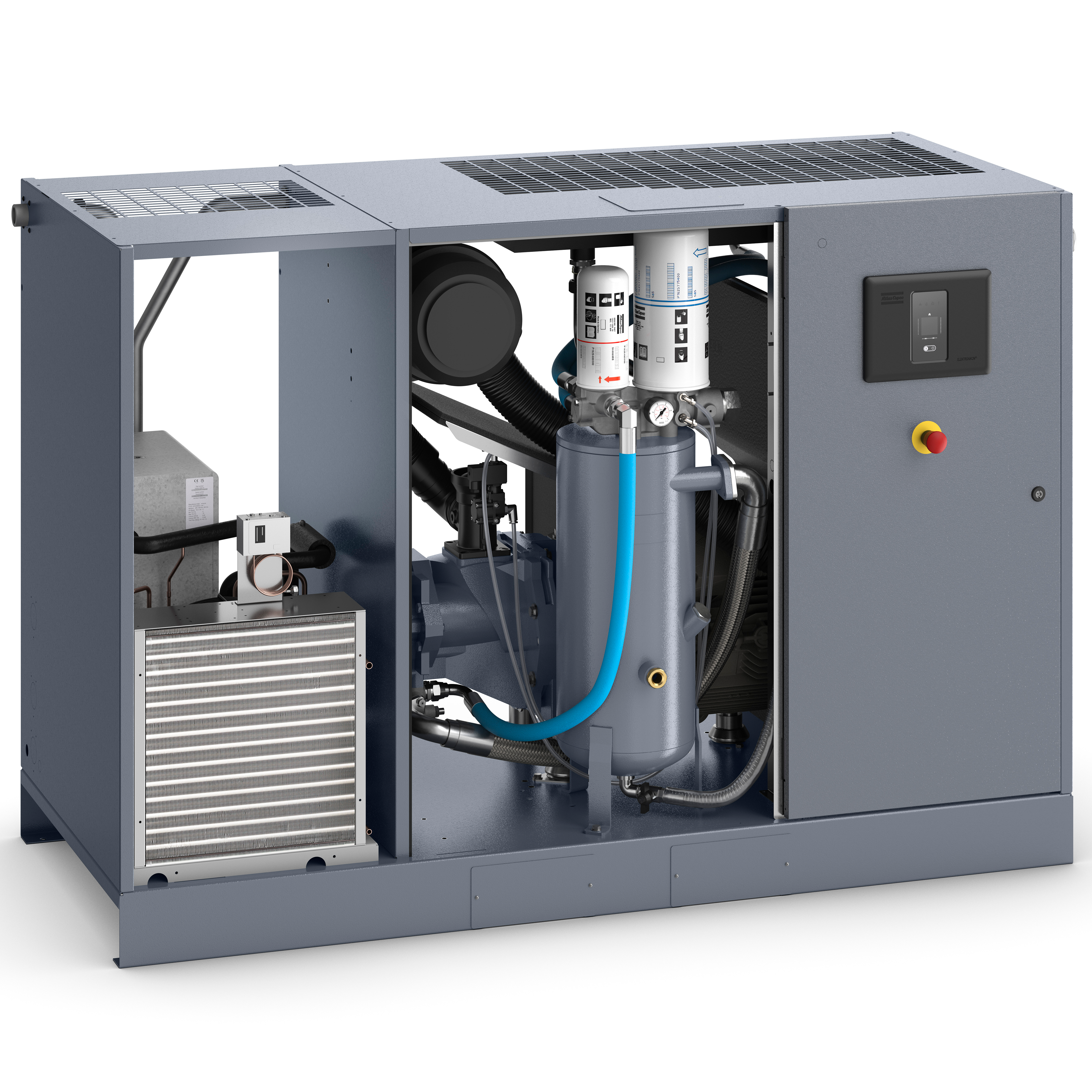 Atlas Copco GA15-30 Rotary Screw Air Compressor Series