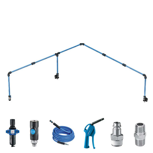 Garage Kit with Couplers by Prevost (3/4" inch Pipe)