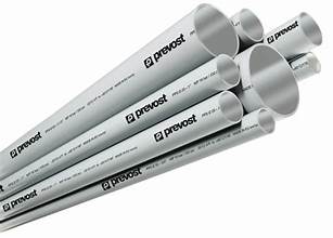 Prevost Aluminum Blue Pipe for Compressed Air (6ft - SHIPS UPS)