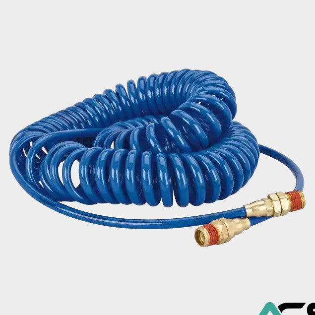 Coilhose 1/4 inch 25 ft polyurethane recoil air hose