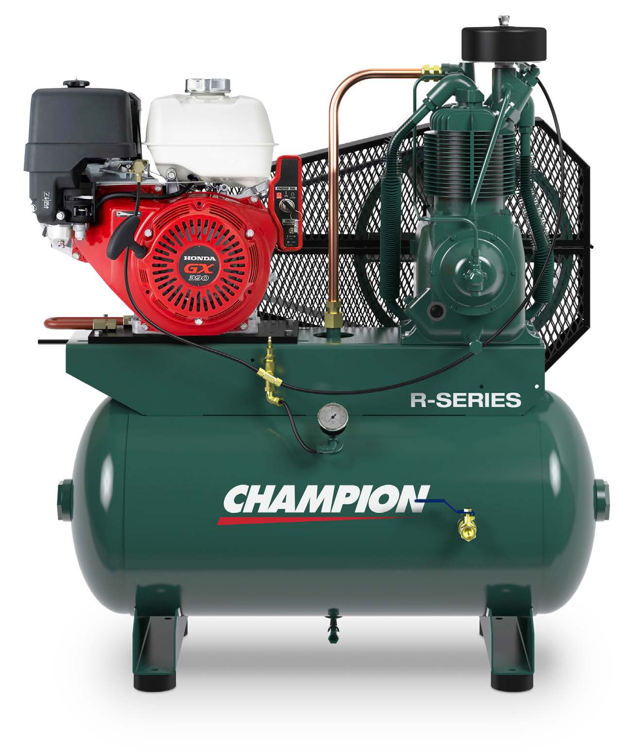 Engine Driven Reciprocating Compressor by Champion