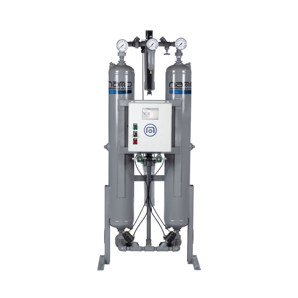 nano D5 HL heatless twin tower desiccant air dryer