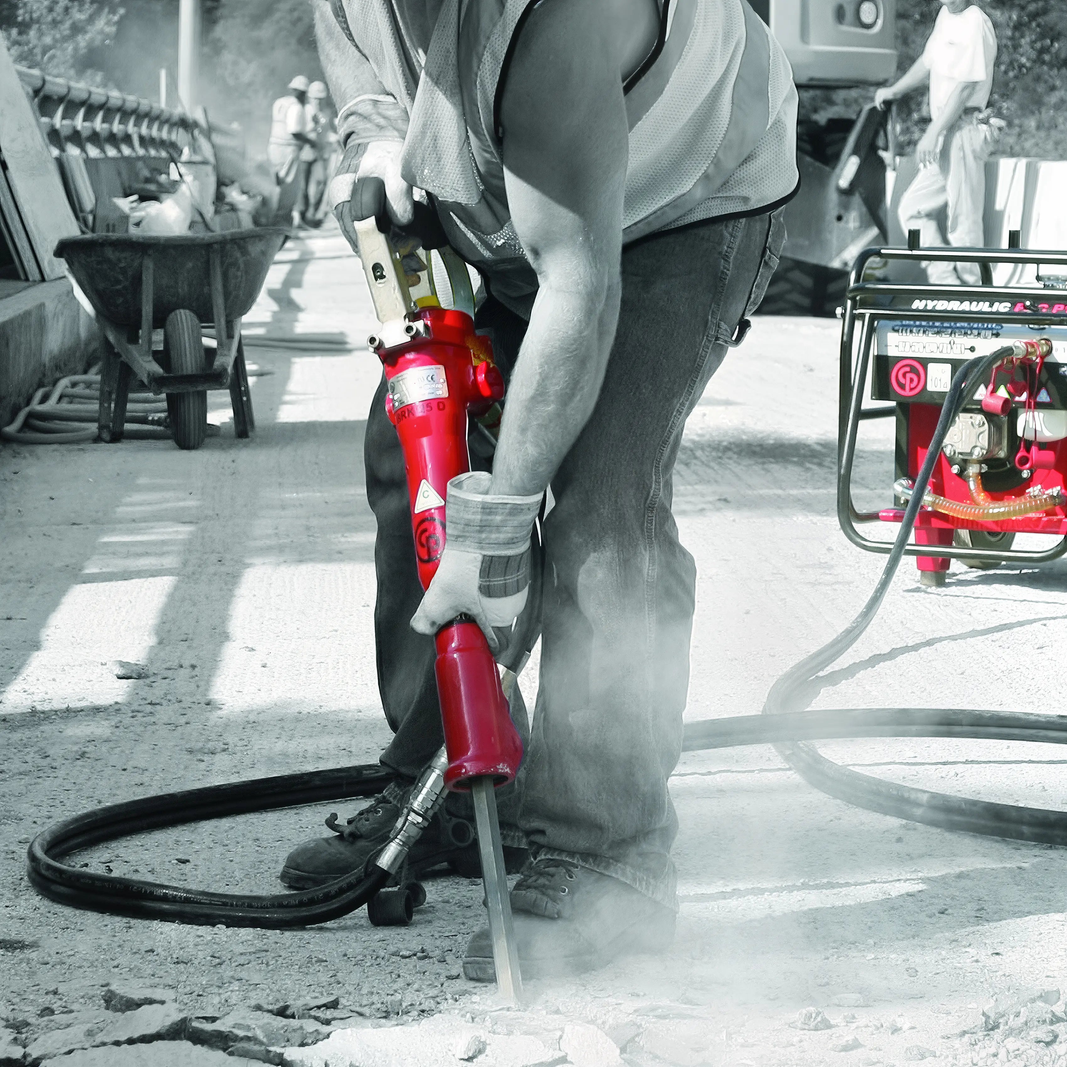 Chicago Pneumatic BRK25D 7/8” X 3-1/4” Pick Hammer