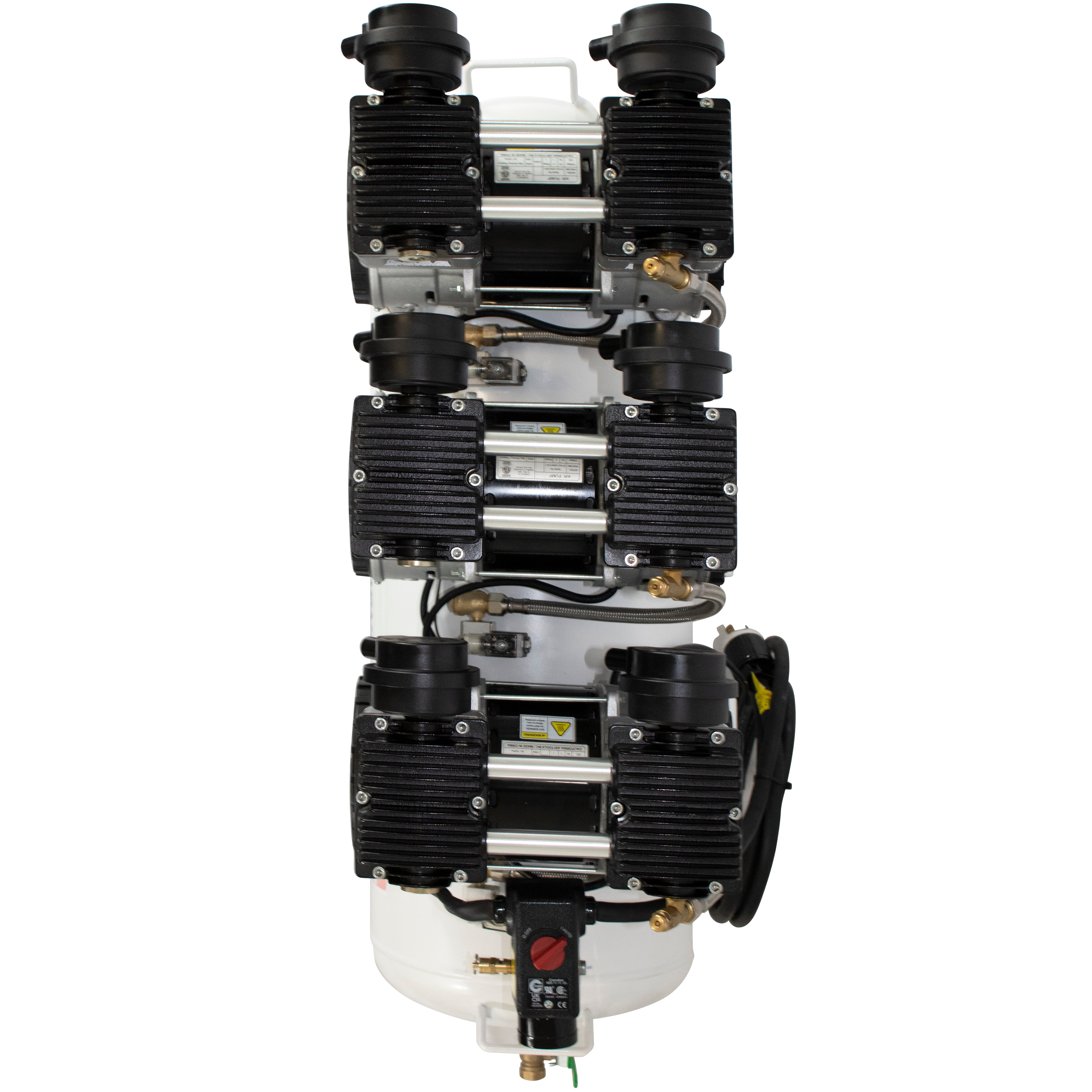 California Air Tools 6.0 Hp, 20.0 Gal. Steel Tank Ultra Quiet & Oil-Free Air Compressor with Auto Drain Valve | CAT-20060CAD