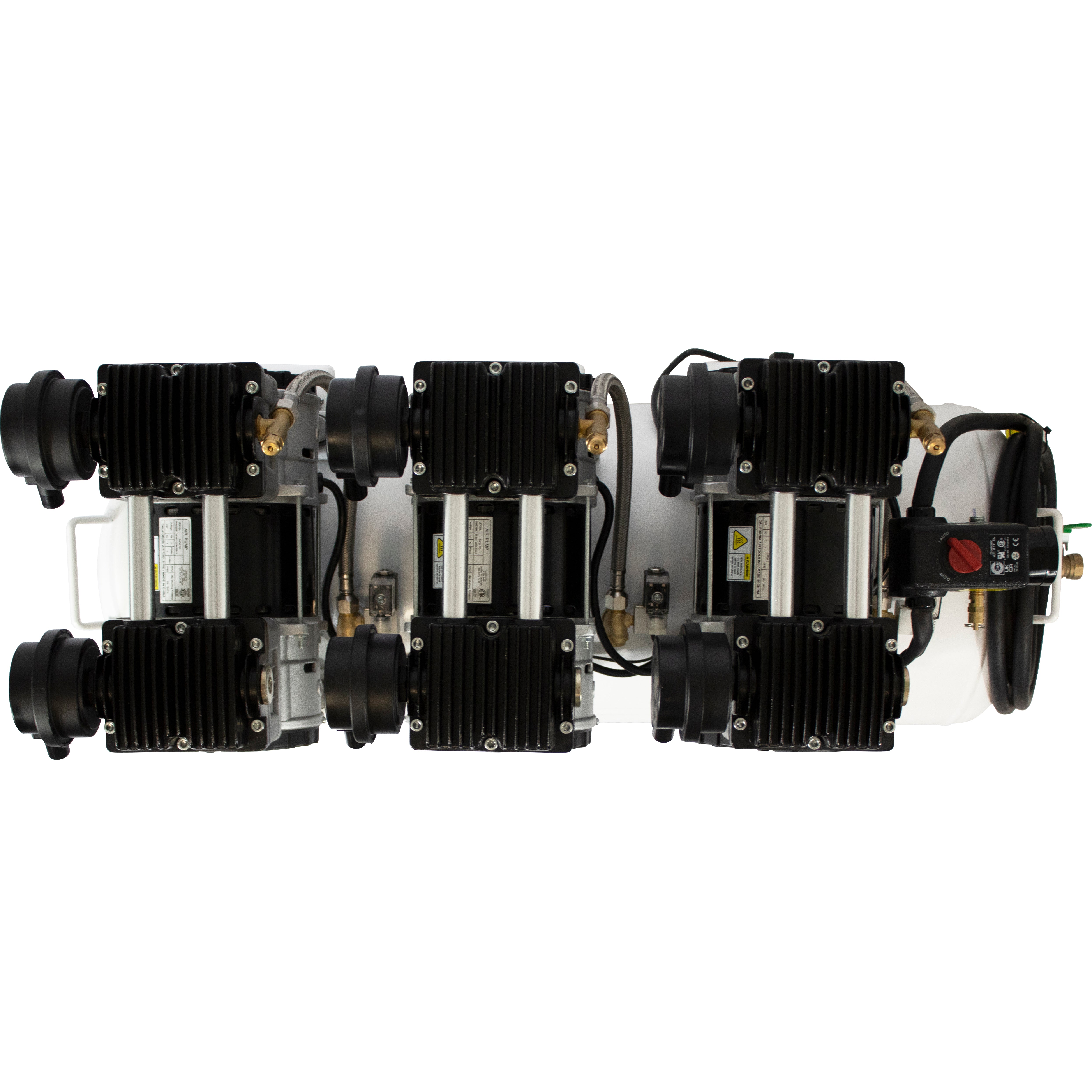 California Air Tools 6.0 Hp, 20.0 Gal. Steel Tank Ultra Quiet & Oil-Free Air Compressor with Auto Drain Valve | CAT-20060CAD