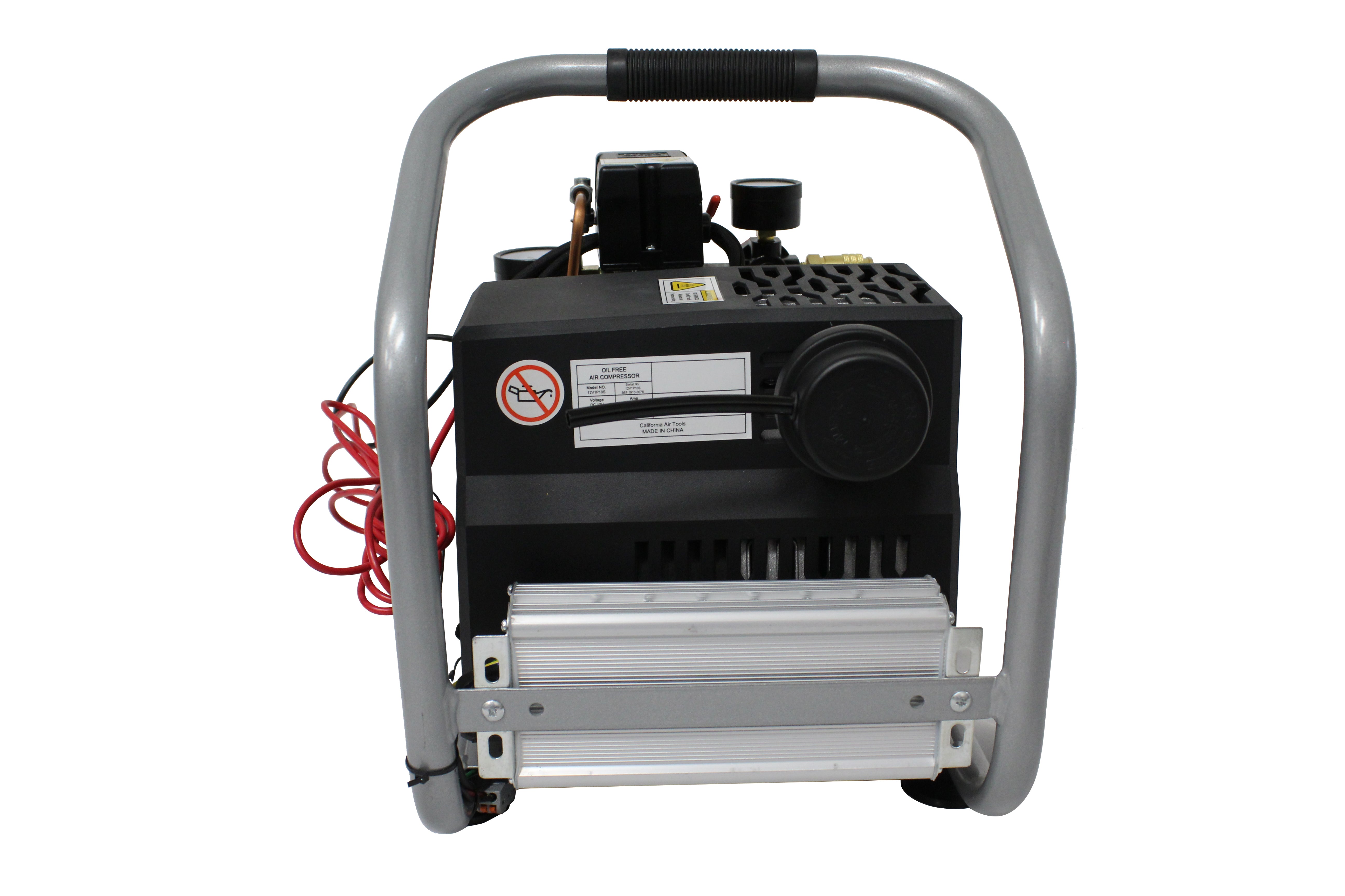 California Air Tools .12 Volt, 1.0 Gal. Steel Tank Portable Light & Quiet Air Compressor