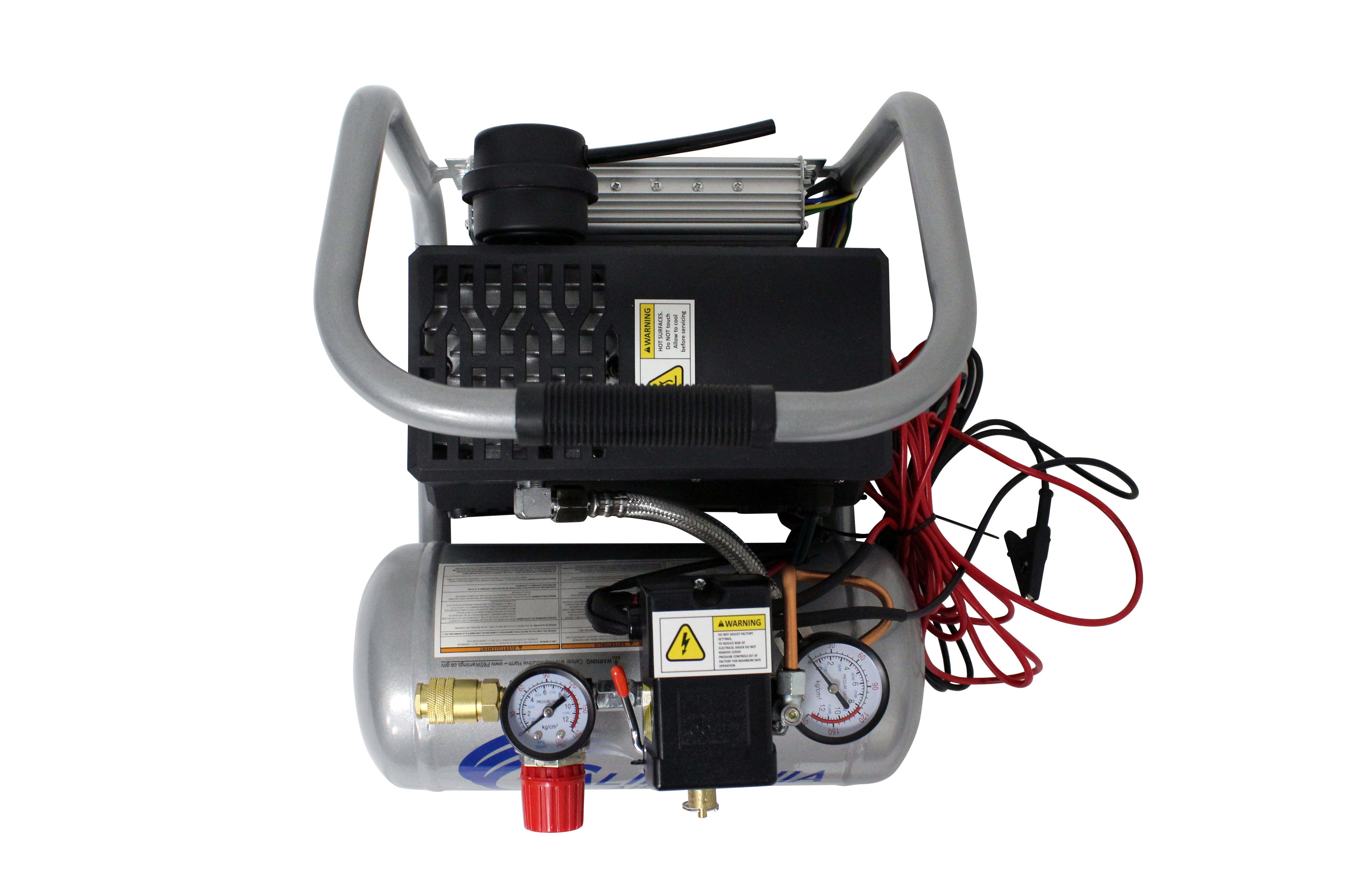 California Air Tools .12 Volt, 1.0 Gal. Steel Tank Portable Light & Quiet Air Compressor