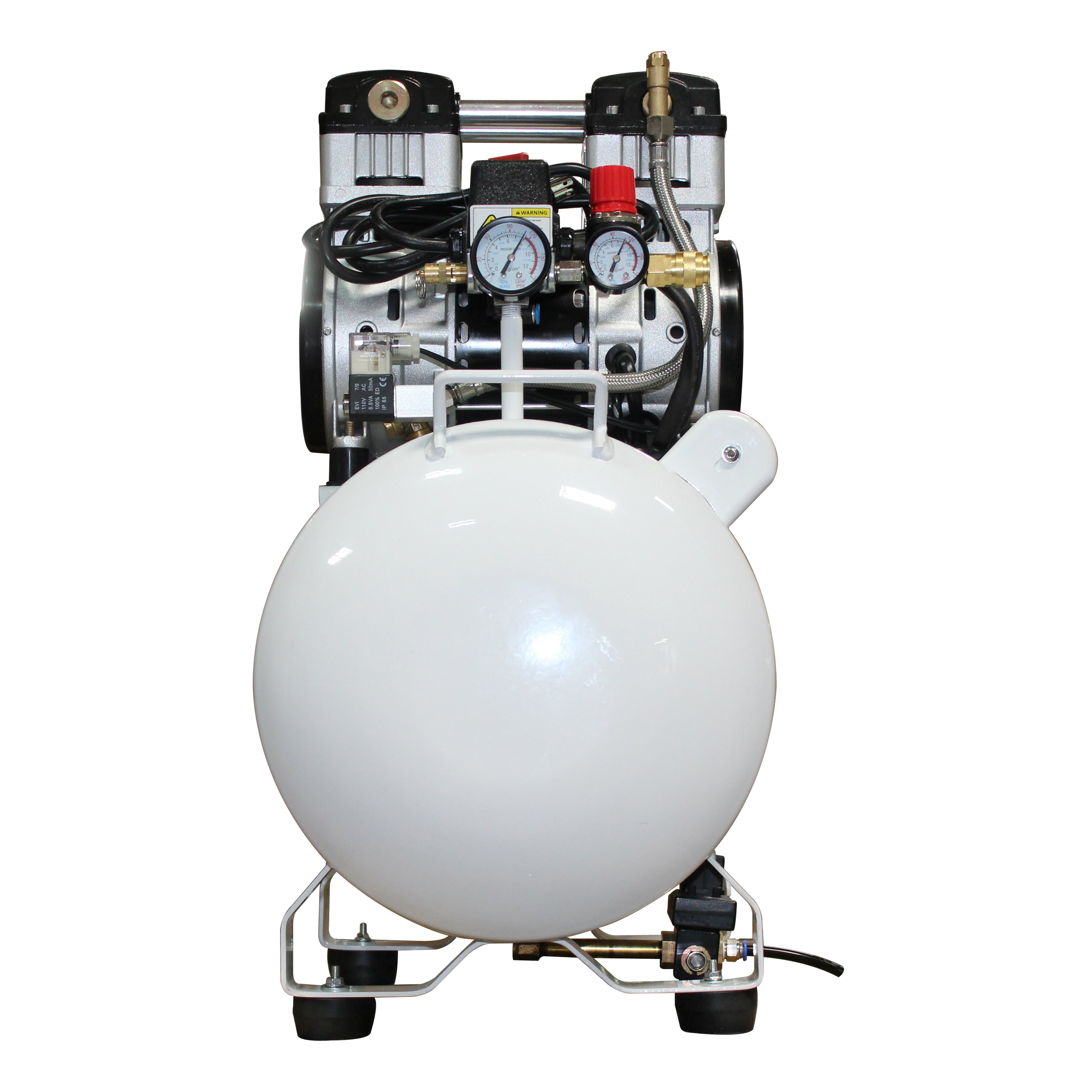 California Air Tools 2.0 Hp, 10.0 Gal. Steel Tank Ultra Quiet & Oil-Free Air Compressor with Auto Drain Valve (220v 60hz)