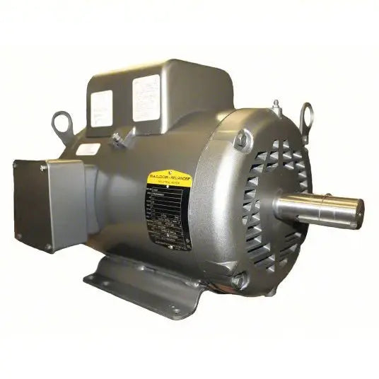 L1509T Baldor  Motor - 7-1/2 hp, 3600 rpm, 1 ph, 230 V, 213T Frame, ODTF (Open Drip-Proof Tandem Fan) Enclosure, 60 Hz, 3450 rpm Base, Foot Mount, Continuous Duty