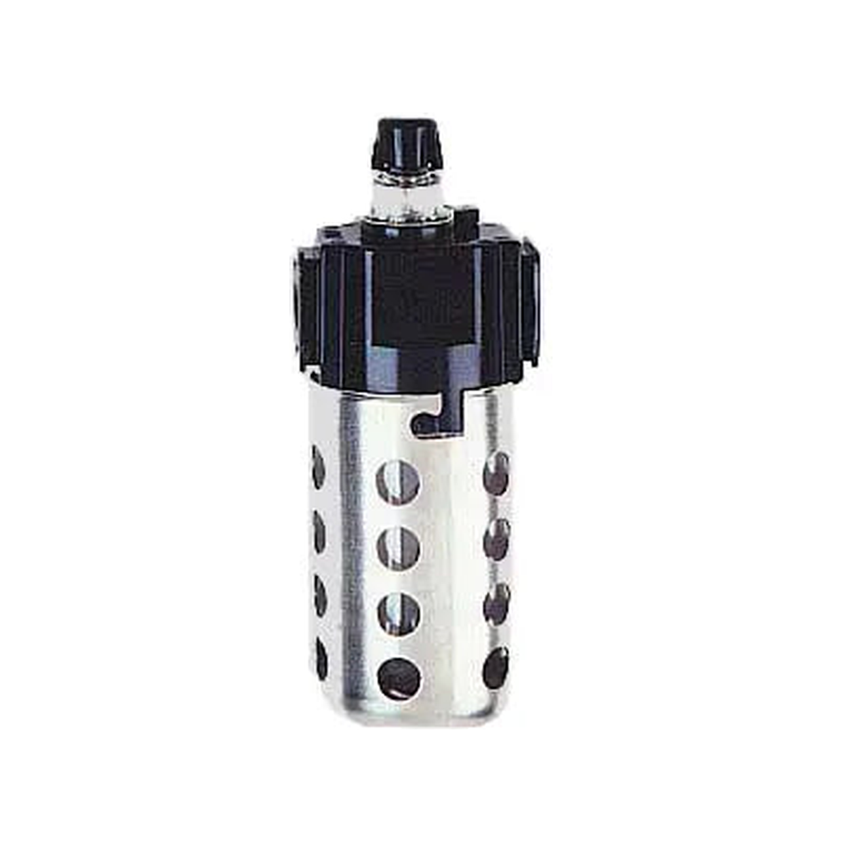 Arrow Pneumatics Arrowfog Standard-Flow Lubricator — 6 oz Metal Bowl with Sight, E-Coated Aluminum