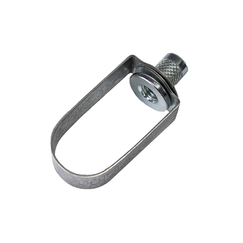 RapidAir FastPipe zinc-plated loop hanger for aluminum air pipe