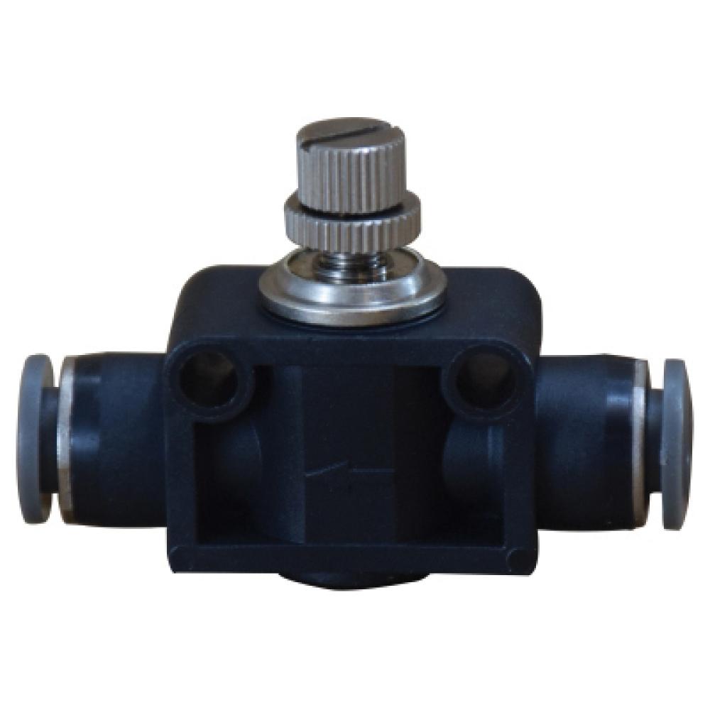 Midland composite push-to-connect in-line needle valve