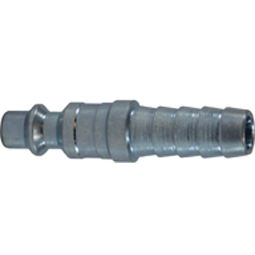 Midland 1/4" Industrial Interchange Air Plug — 1/4" Hose Barb, Steel