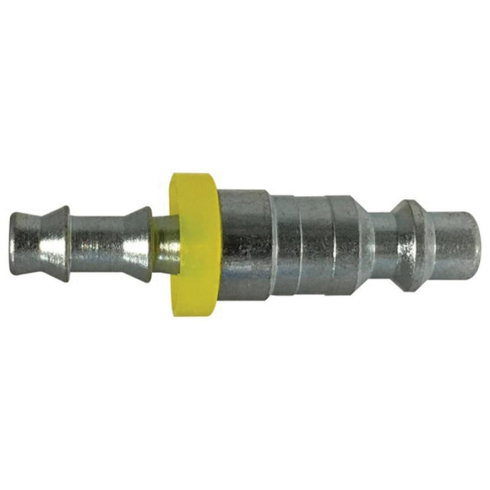 Midland 1/4" Industrial Interchange Air Plug — 1/4" Push-On Hose, Steel