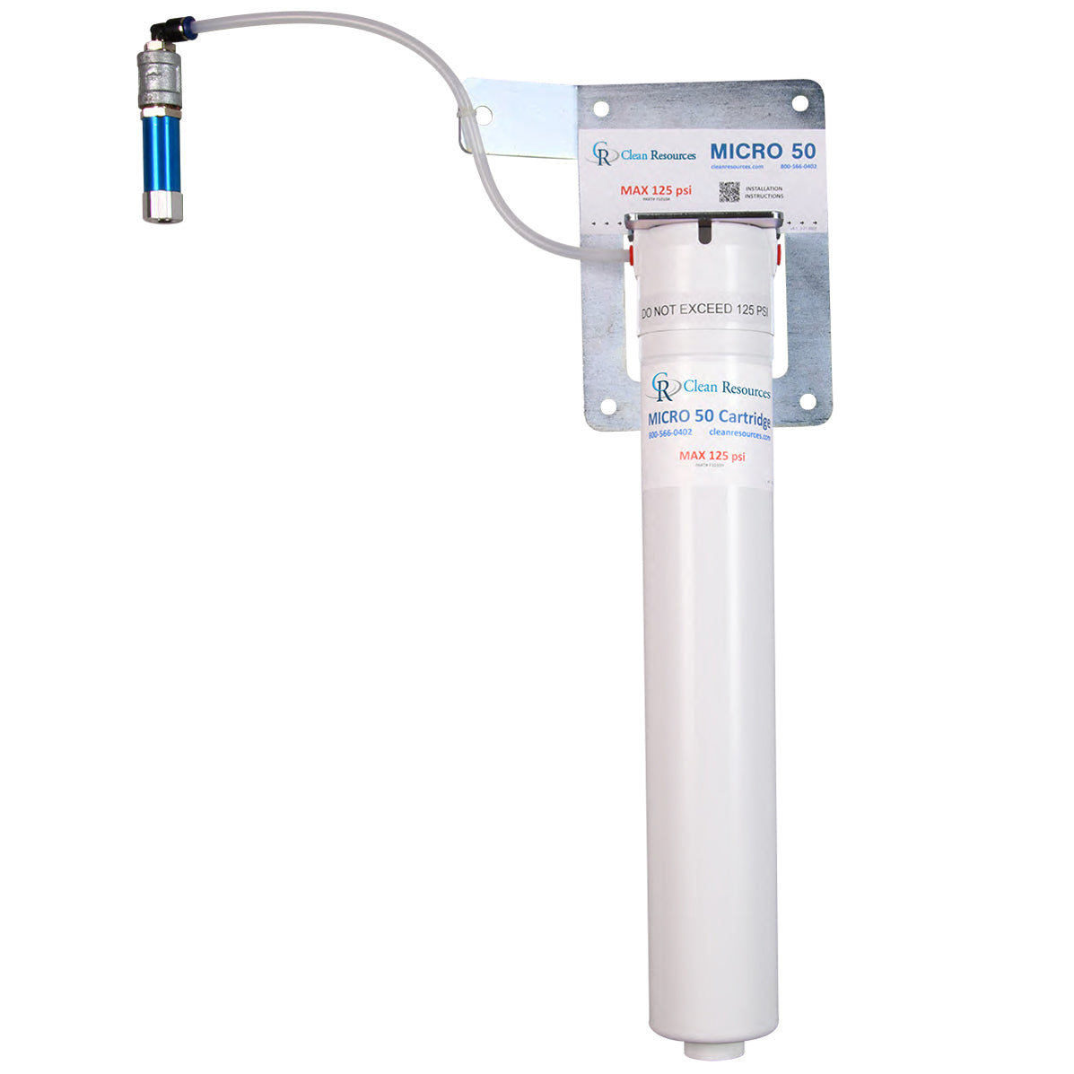 Clean Resources Micro 100 CFM Series Replacement Cartridge Kit  Oil and Water Separator