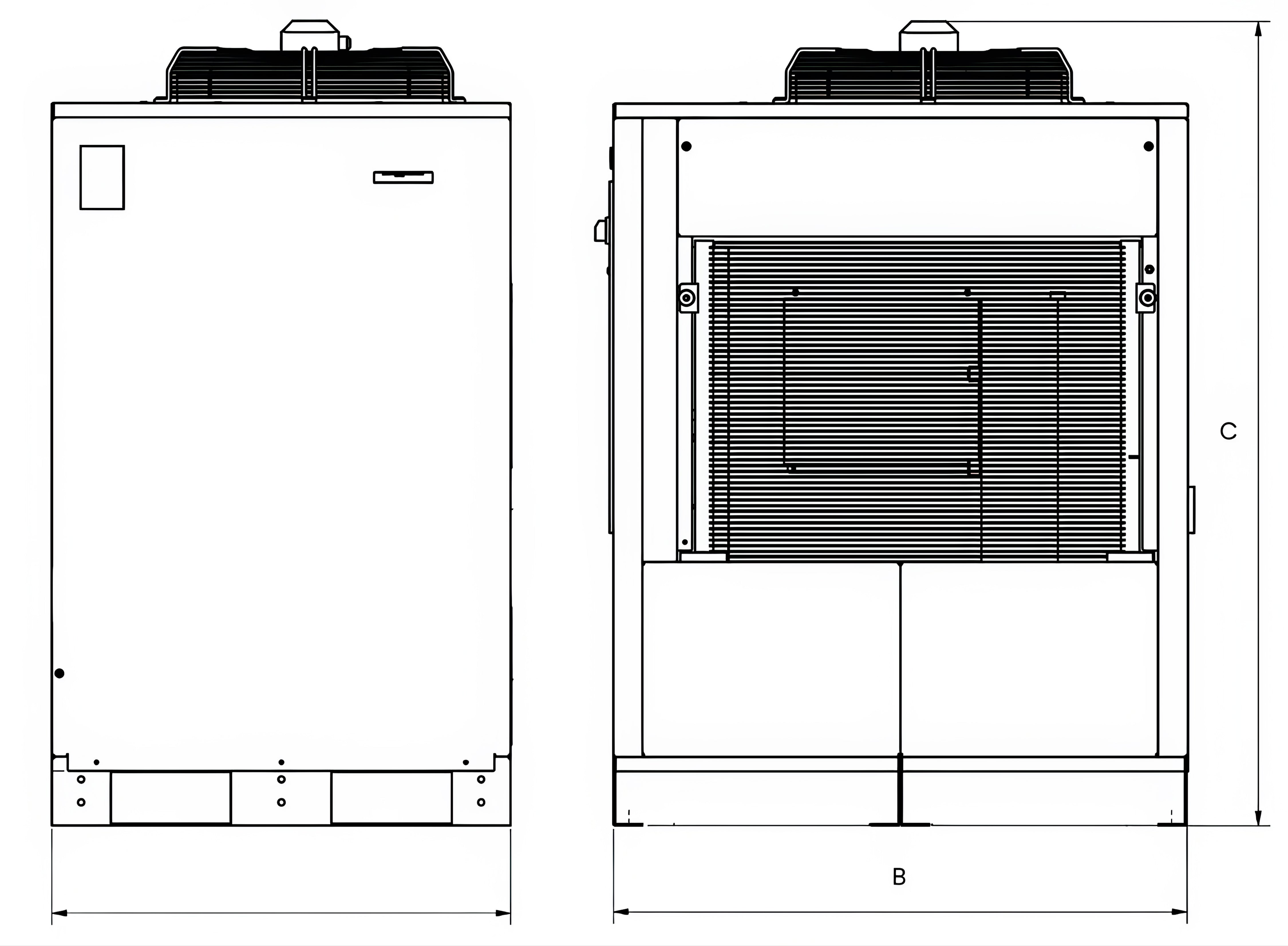 Nano TMC Thermal-Mass Cycling Refrigerated Air Dryer