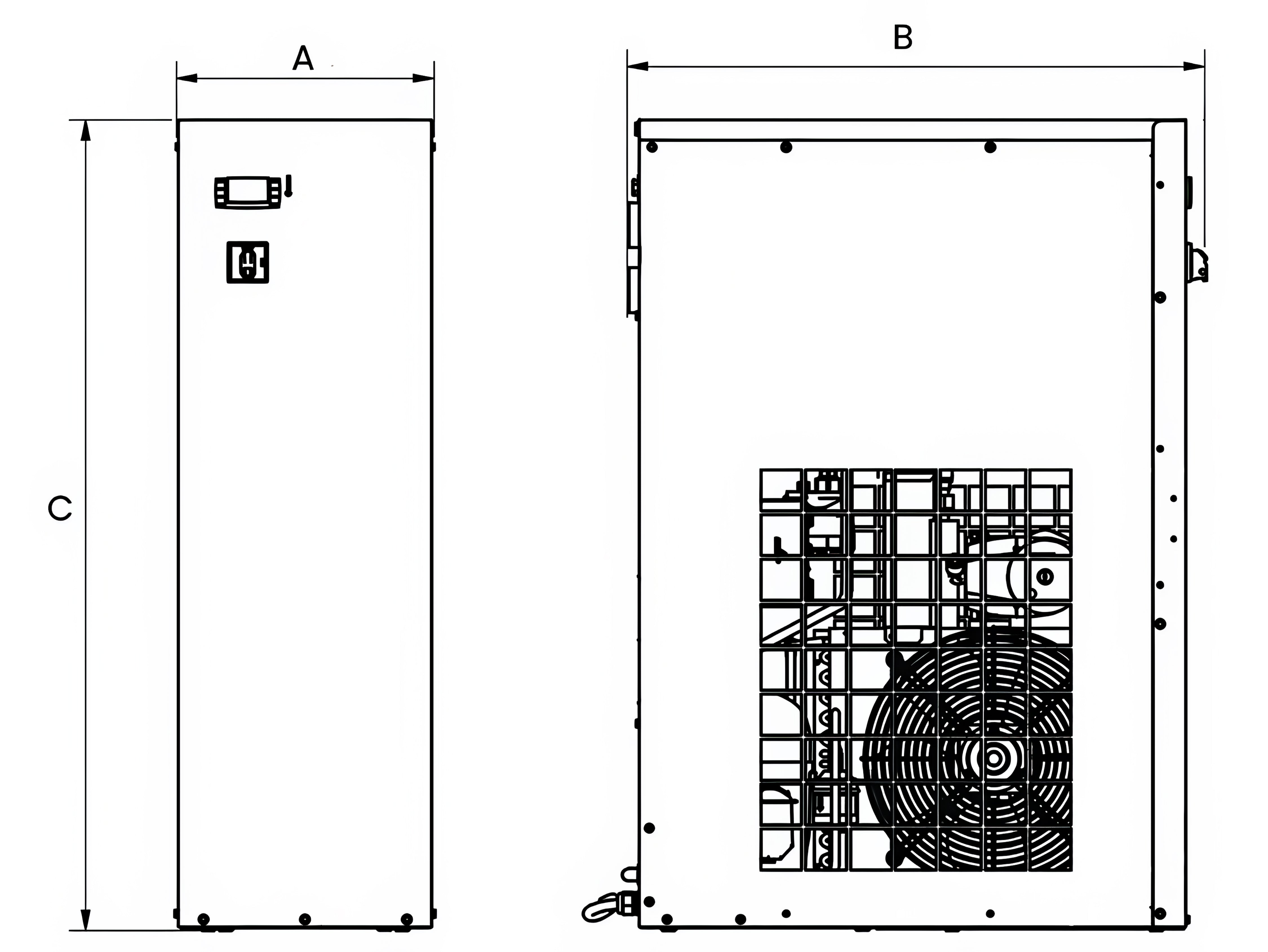 Nano TMC Thermal-Mass Cycling Refrigerated Air Dryer