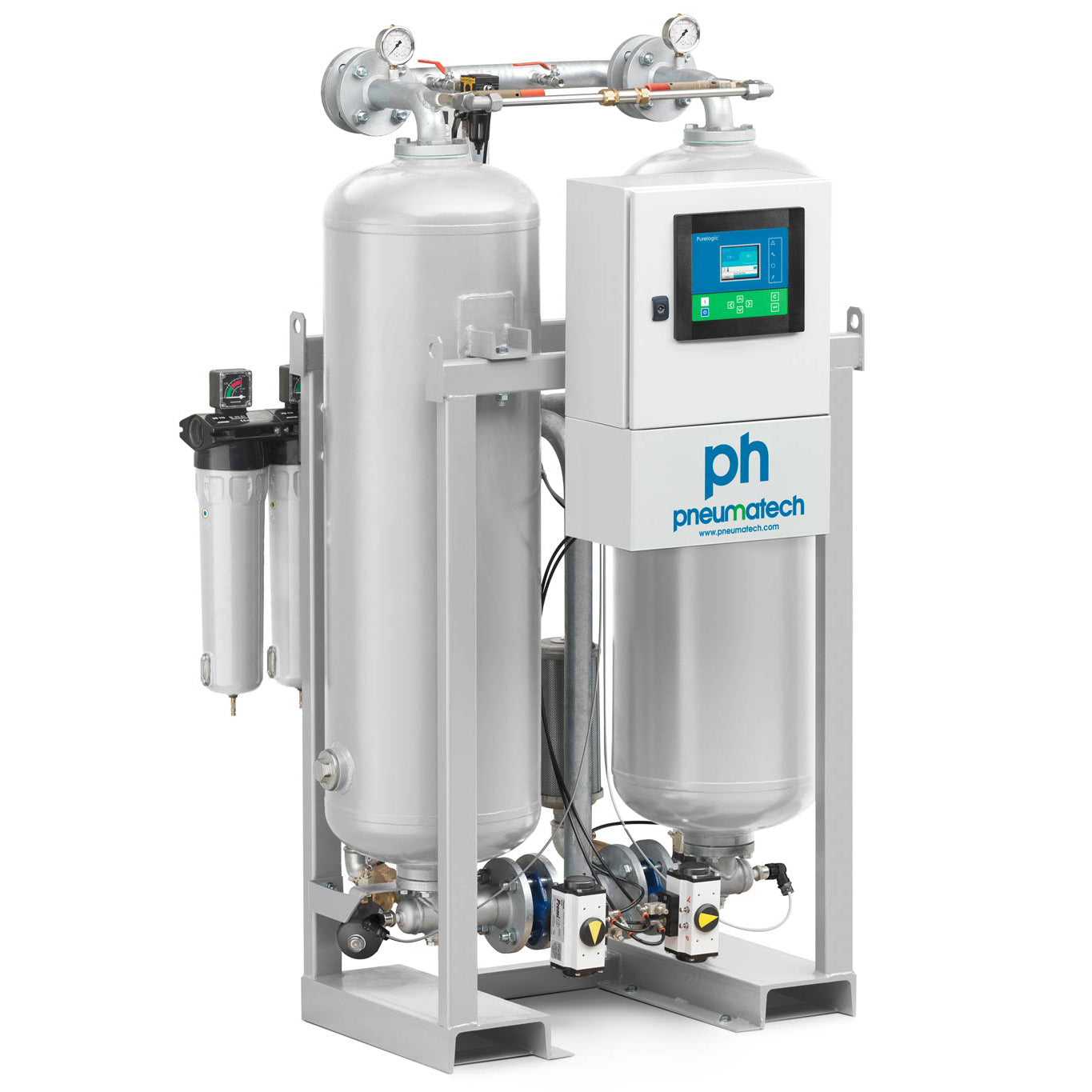 PH S Extruded Profile Heatless Adsorption Dryer By Pneumatech
