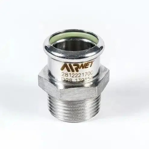 Stainless Steel NPT Connectors Male - 15mm or 1/2" inch - 2812101800