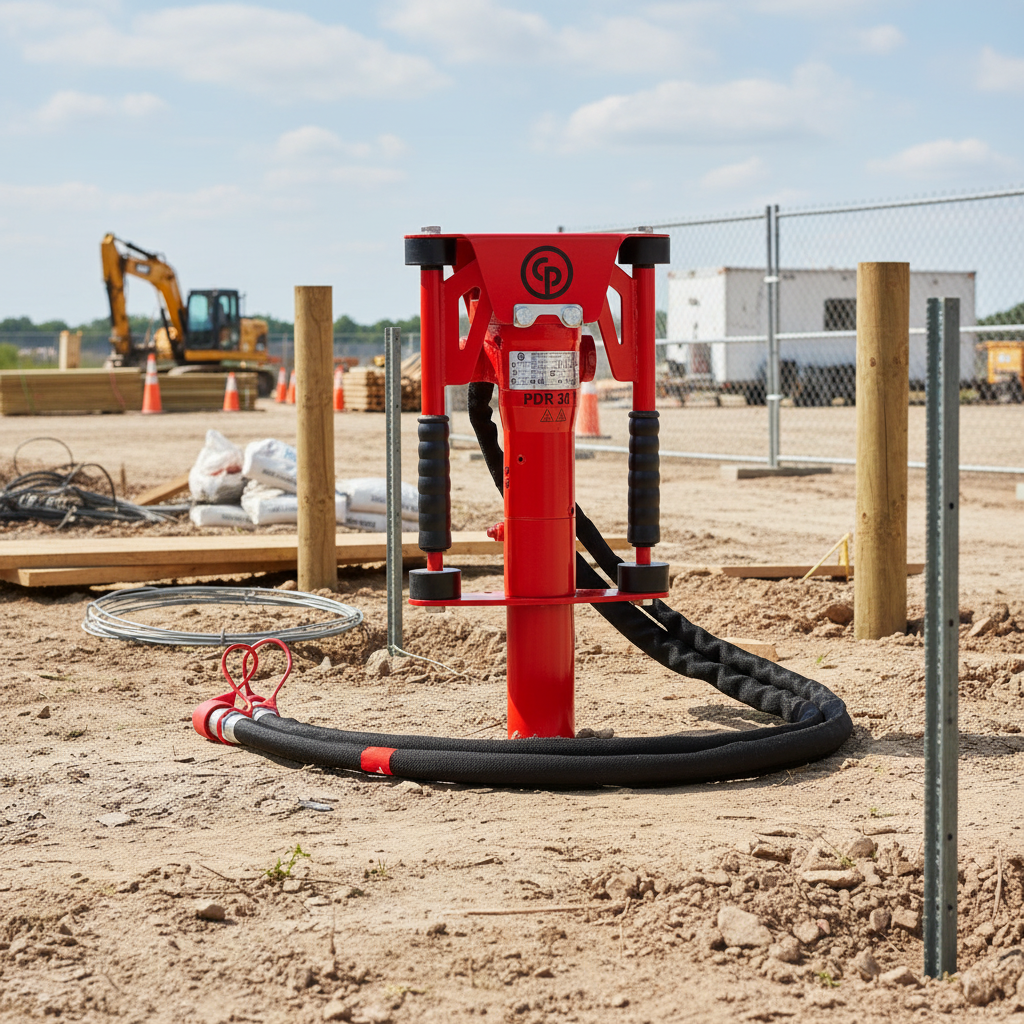 Chicago Pneumatic PDR30T Trigger Valve Light Post Driver