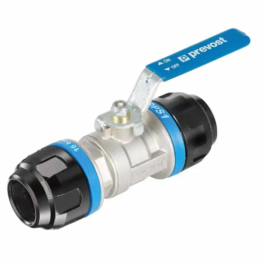 Compression To Compression Ball Valve For Air Pipe By Prevost