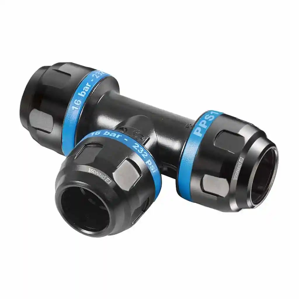 Prevost Aluminum Equal Female Tee Socket For Aluminum Air Pipe