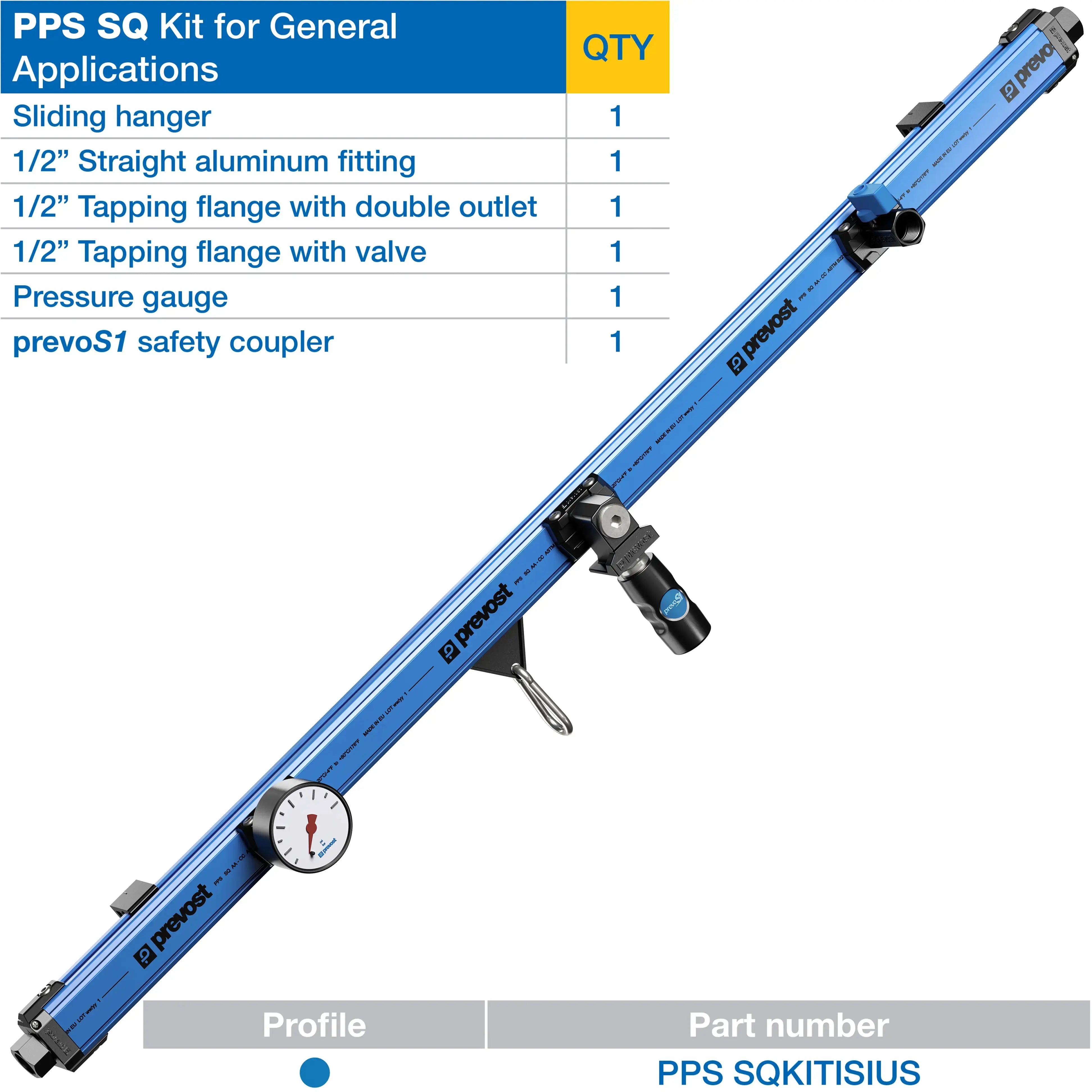 Prevost PPS SQ Work Station Kit Prevost