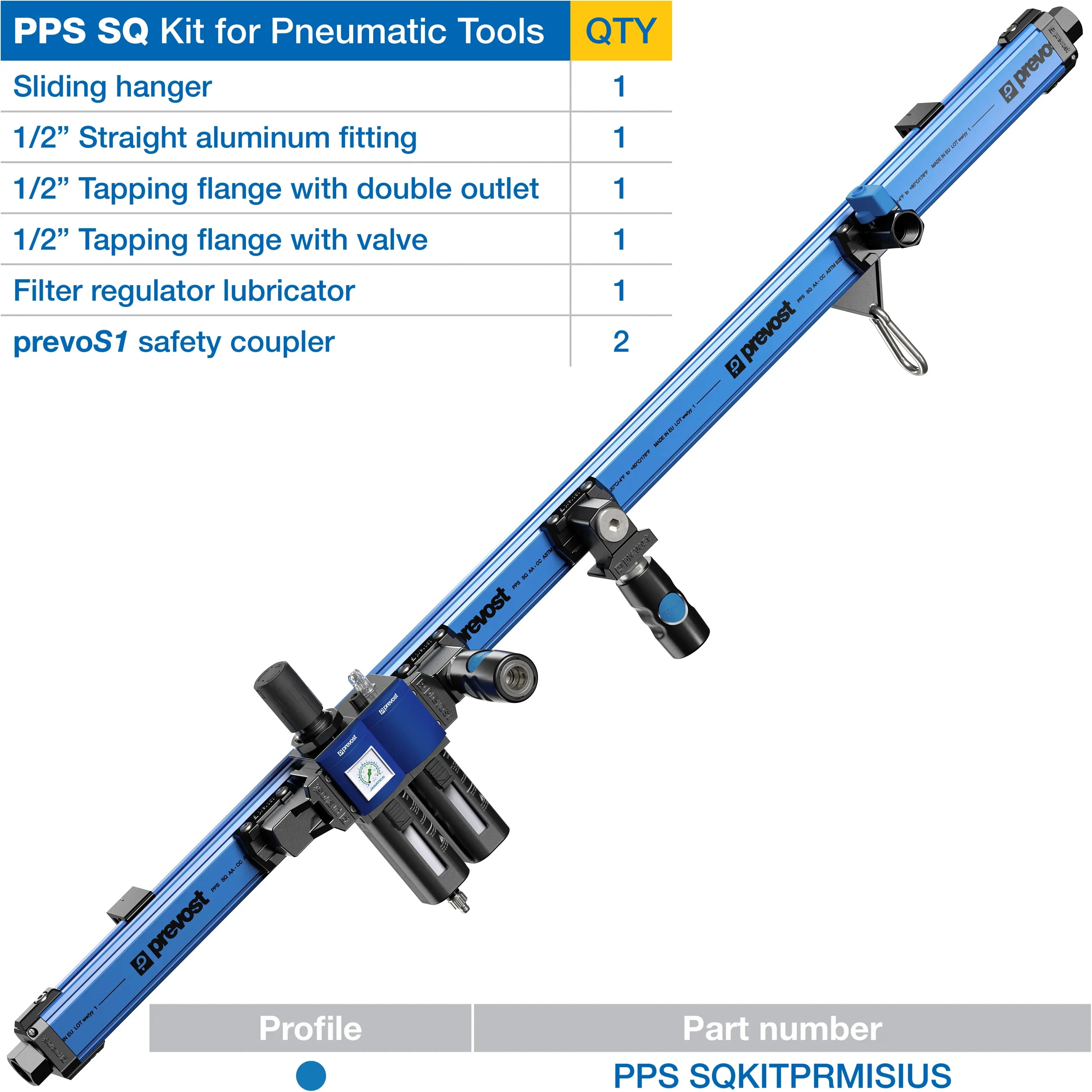 Prevost PPS SQ Work Station Kit Prevost