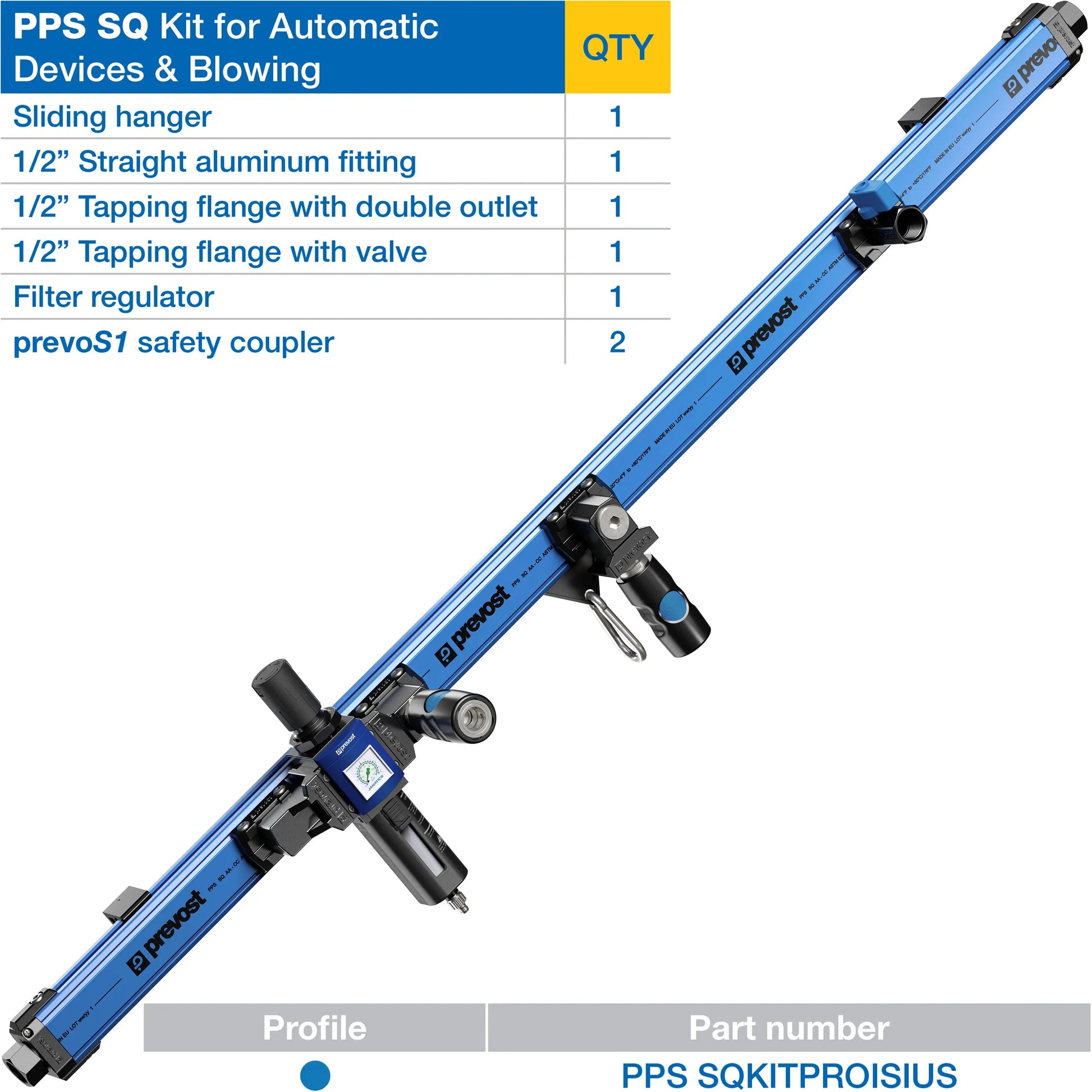 Prevost PPS SQ Work Station Kit Prevost