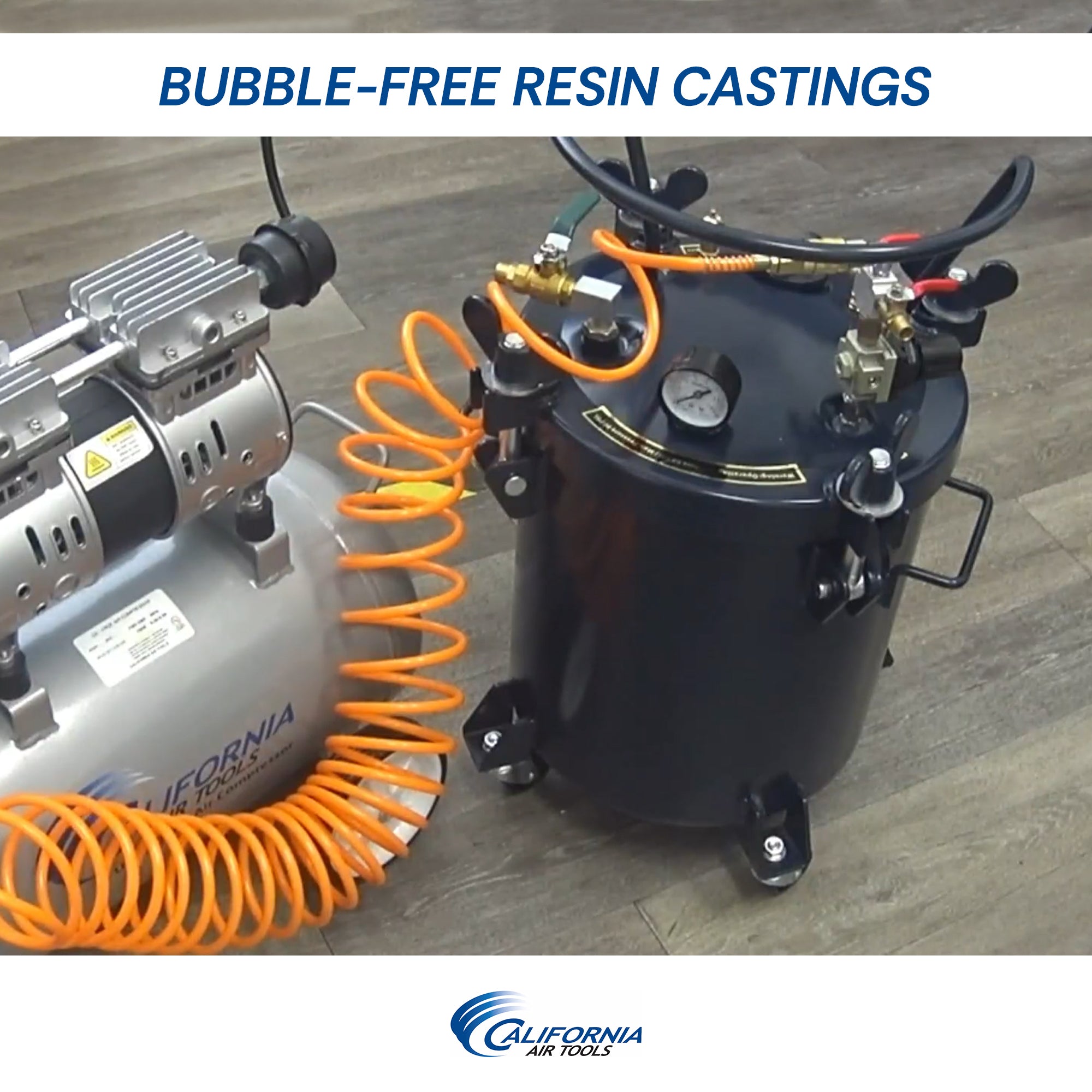 California Air Tools 5 Gallon Pressure Pot for Casting