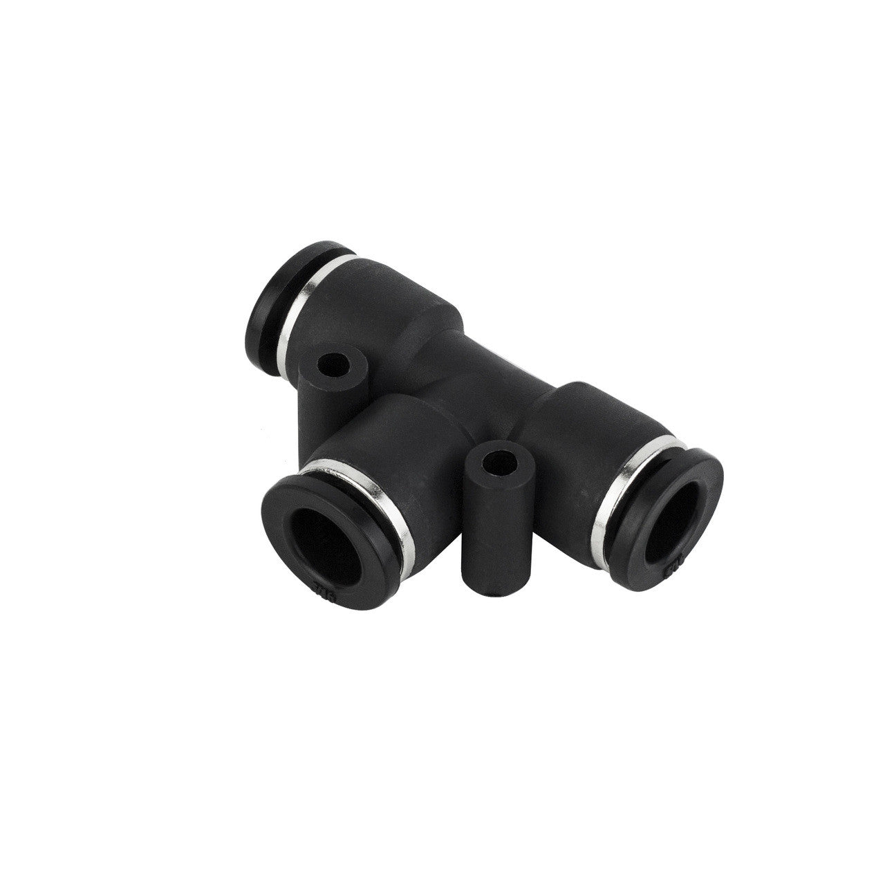 Warthog composite metric push-to-connect equal tee union fitting