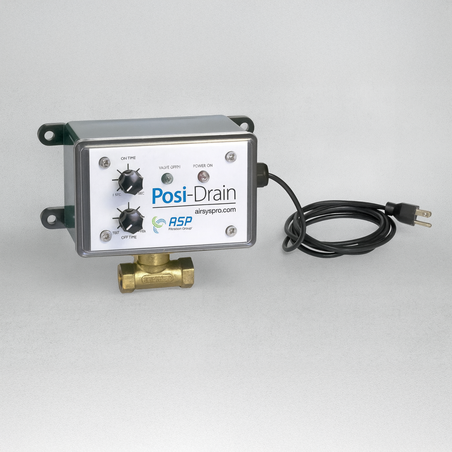 Air System Products Posi-Drain, 1/4"NPT, 200PSI, 120V