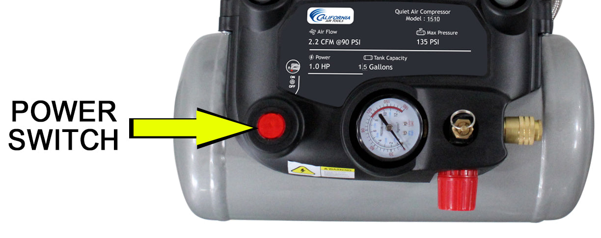 California Air Tools 1510 Quiet Air Compressor