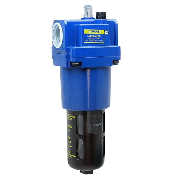 Prevost ALTO 4 air line lubricator with sight dome and adjustable oil feed