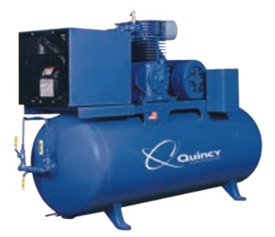 1HP Climate Control Simplex Splash Lubricated Tank-Mounted