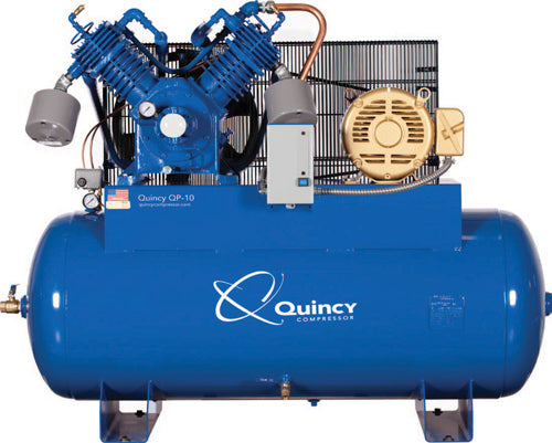 QP Series Pressure Lubricated Reciprocating Compressor By Quincy